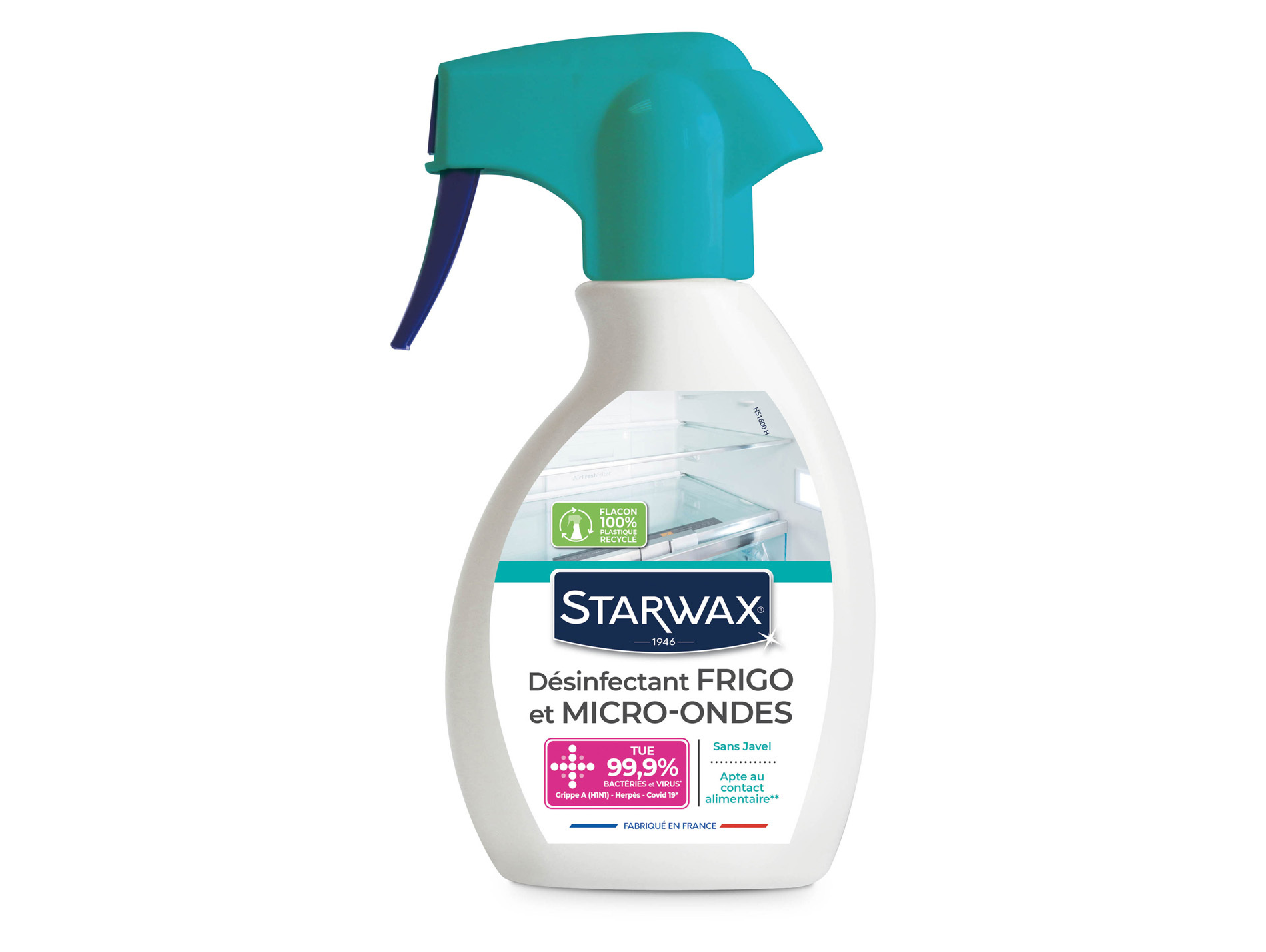Désinfectant réfrigérateurs et micro-ondes STARWAX 250ml