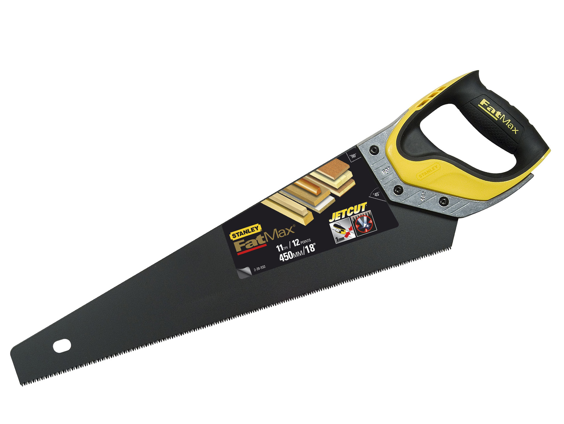 Scie coupe fine 450mm STANLEY Fatmax