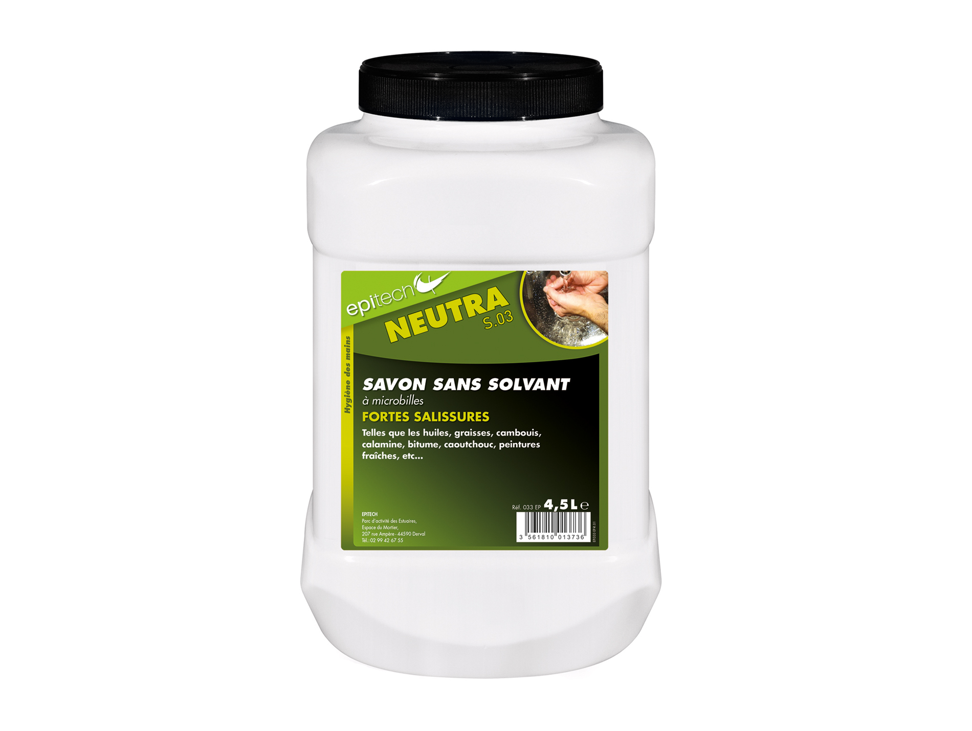 Savon liquide Neutra sans solvant PH neutre 4,5L