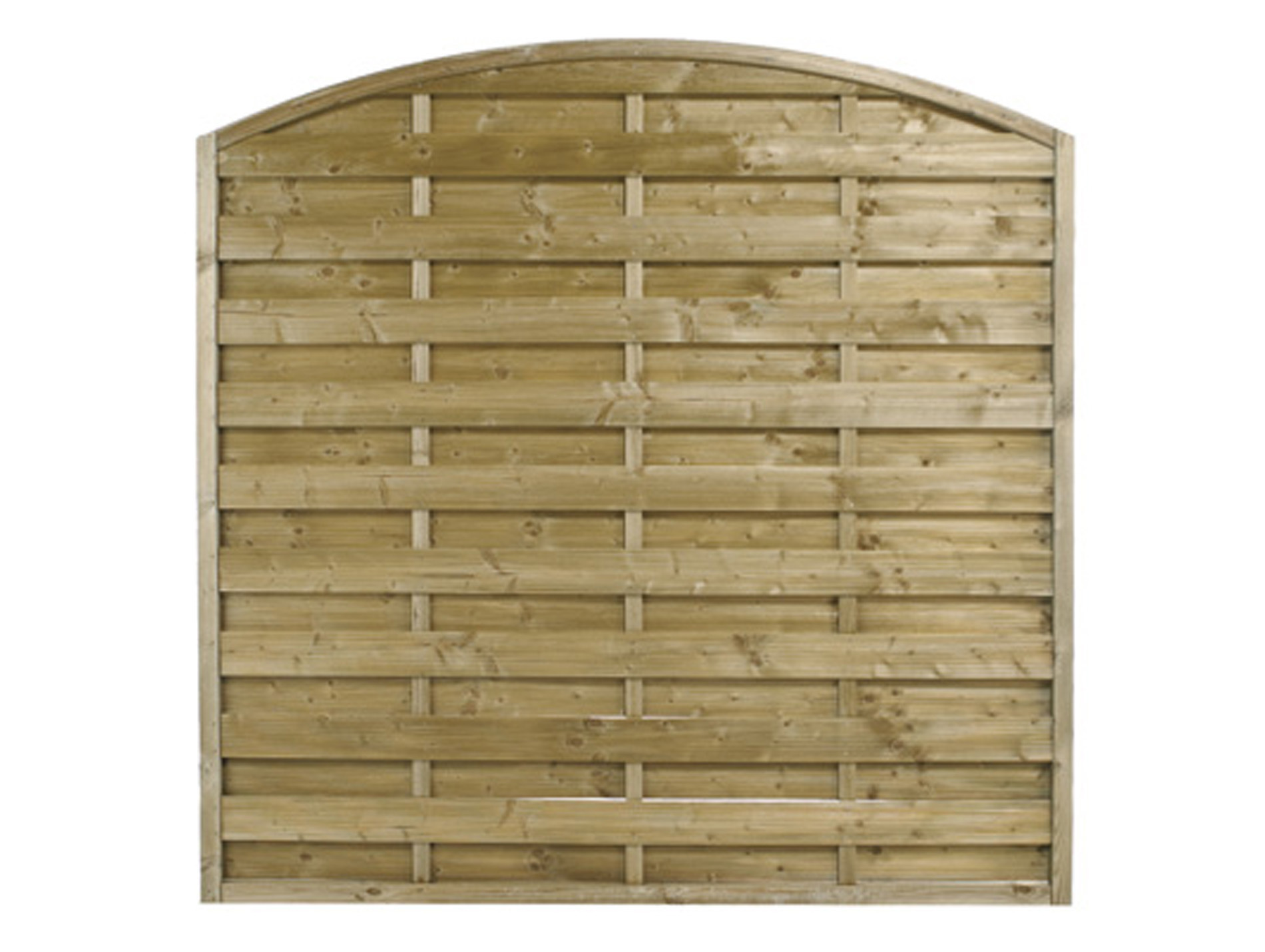 Panneau claustra Arc bois Fétiche l.180xH.180cm Ep.40mm