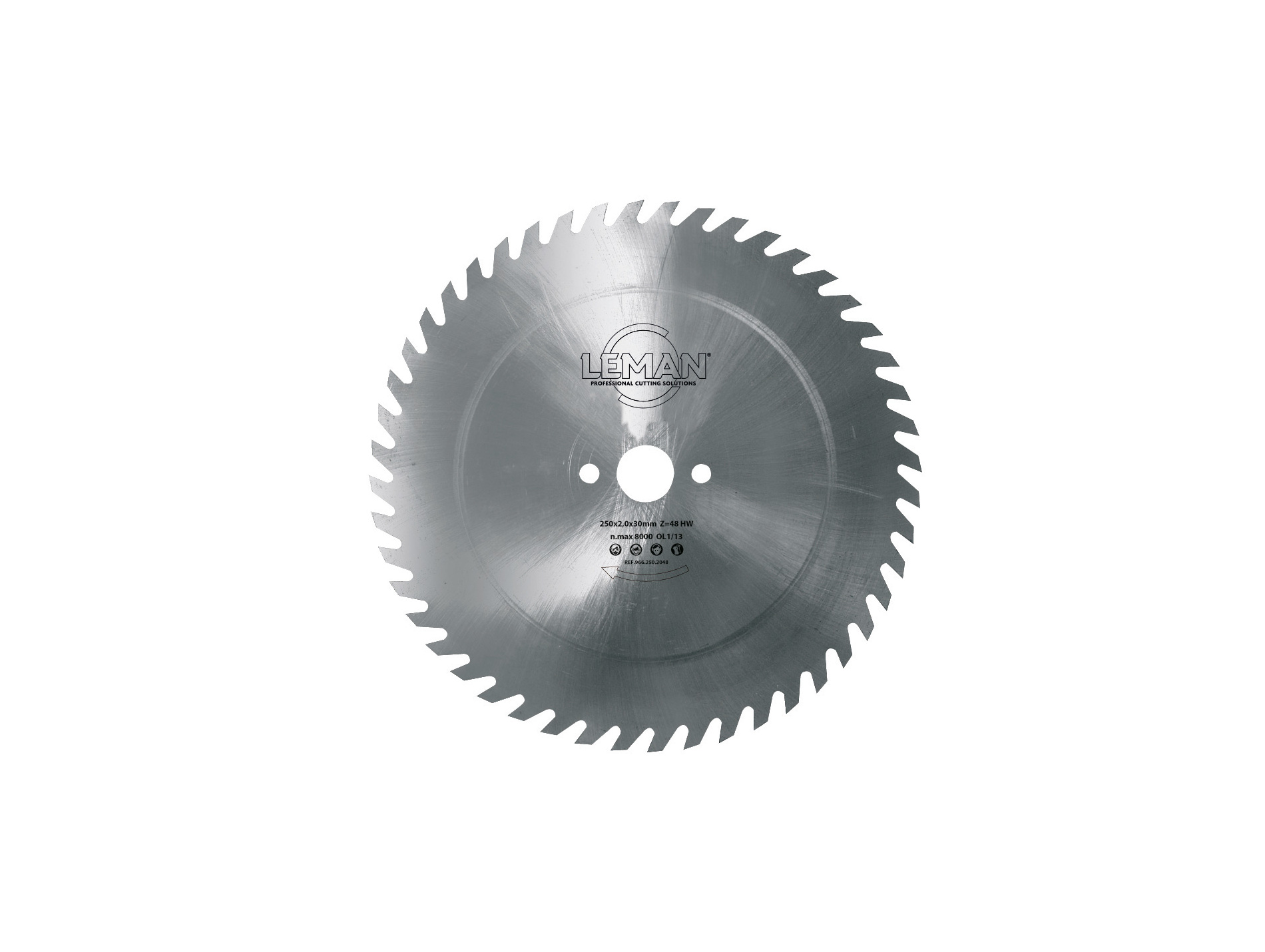 Lame scie circulaire en acier Ø500mm 56 dents crochets