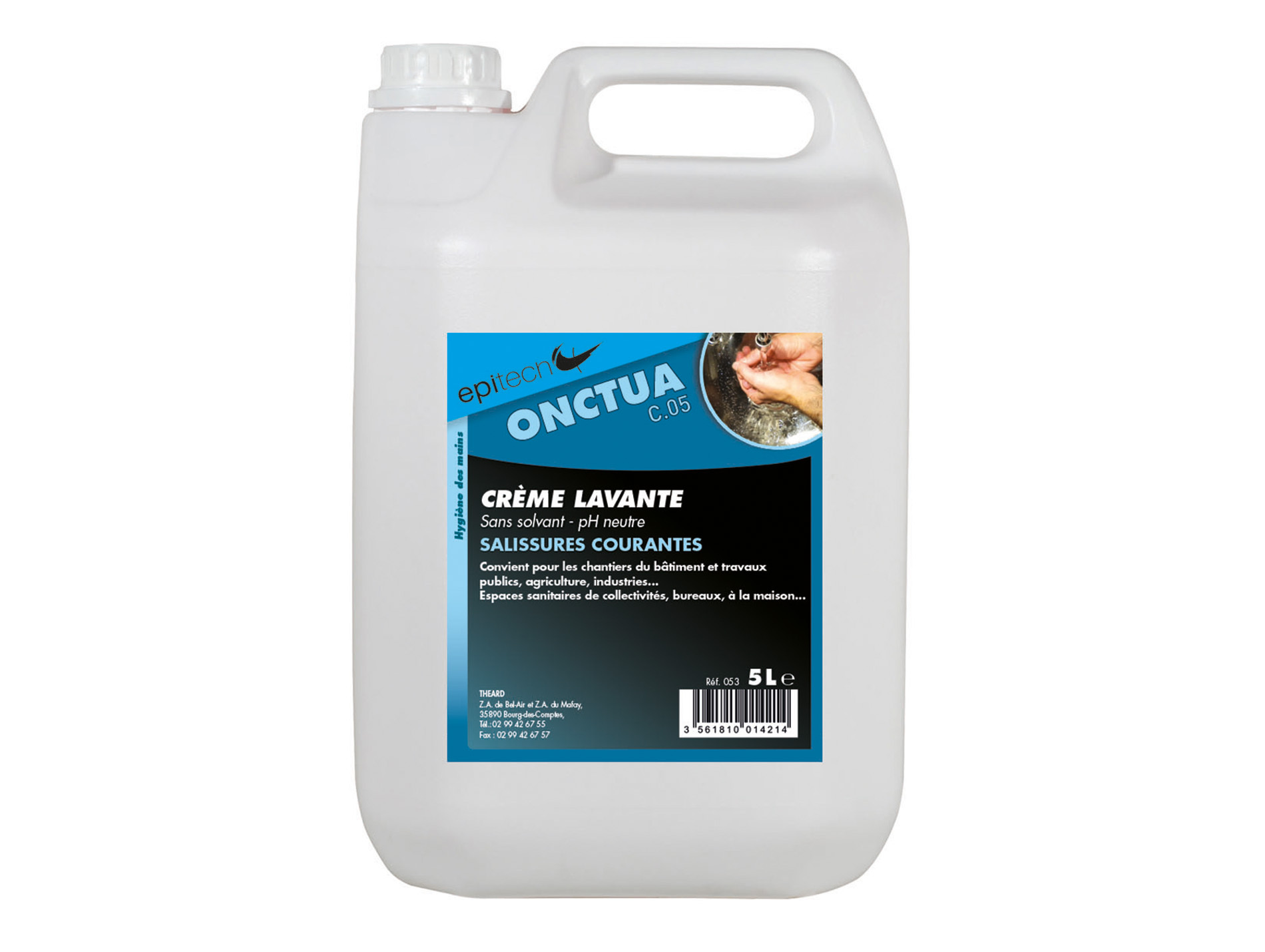Crème lavante pour les mains ONCTUA 5L