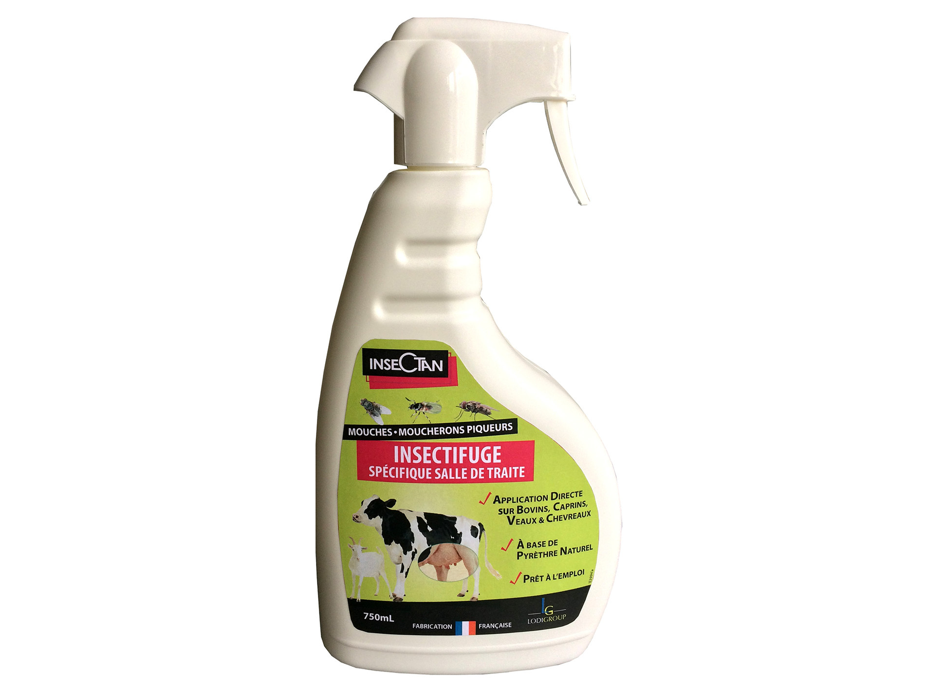 Insectifuge INSECTAN salle de traite spray 750ml