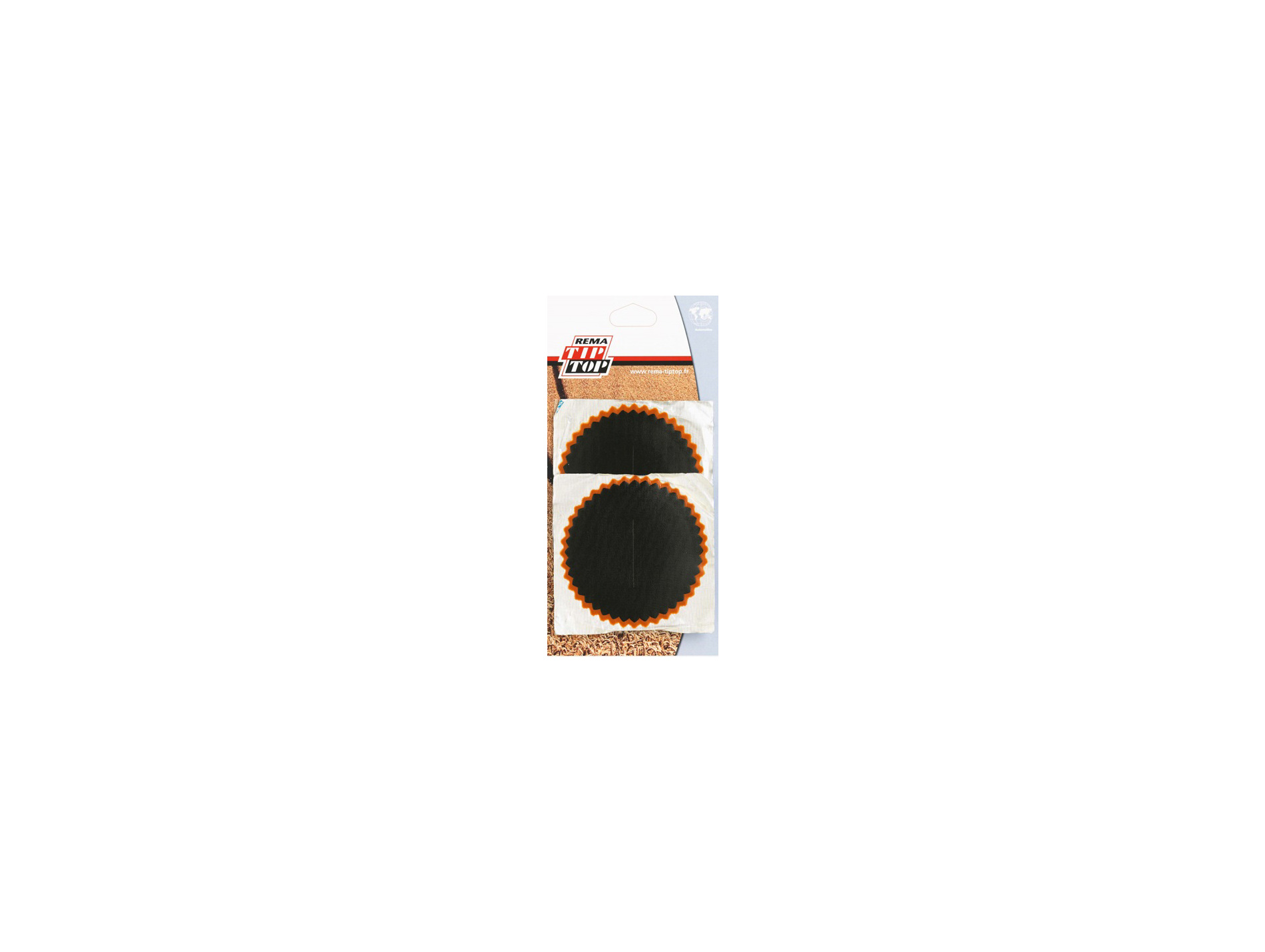 Rustine TIP TOP chambre à air N°6 Ø116mm x2