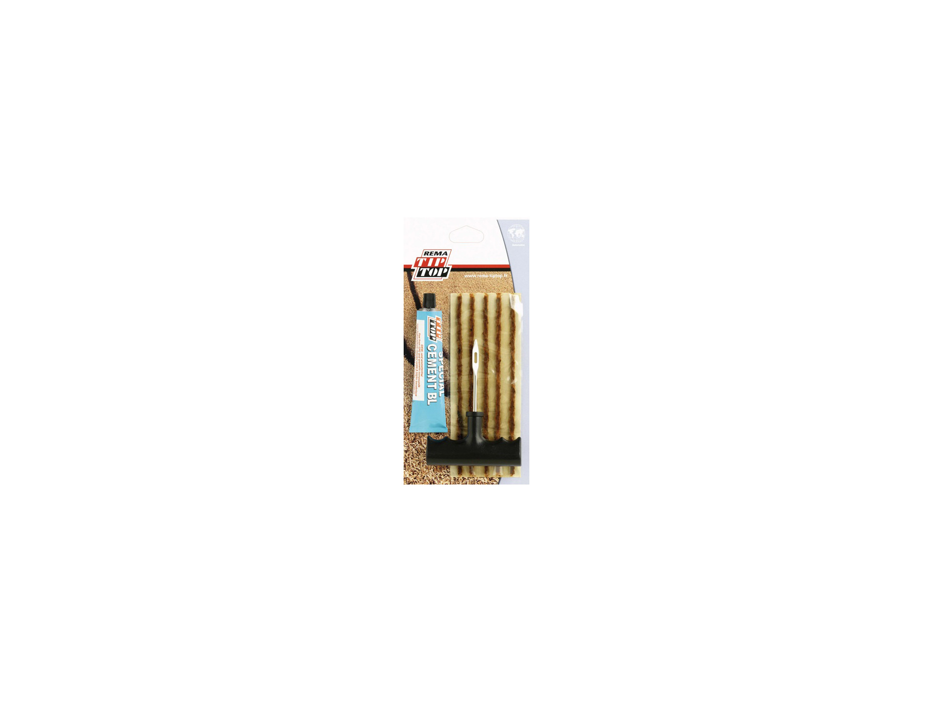 Kit TIP TOP réparation pneu tubeless tresse L180mm x5