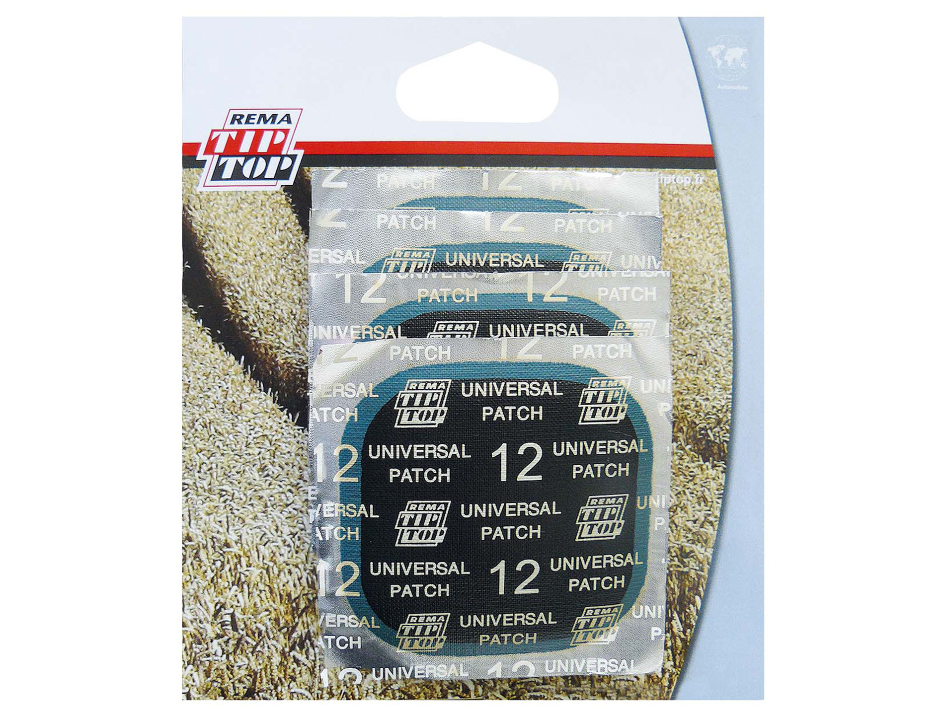 Emplatre TIP TOP tubeless UP12 63x63mm x4