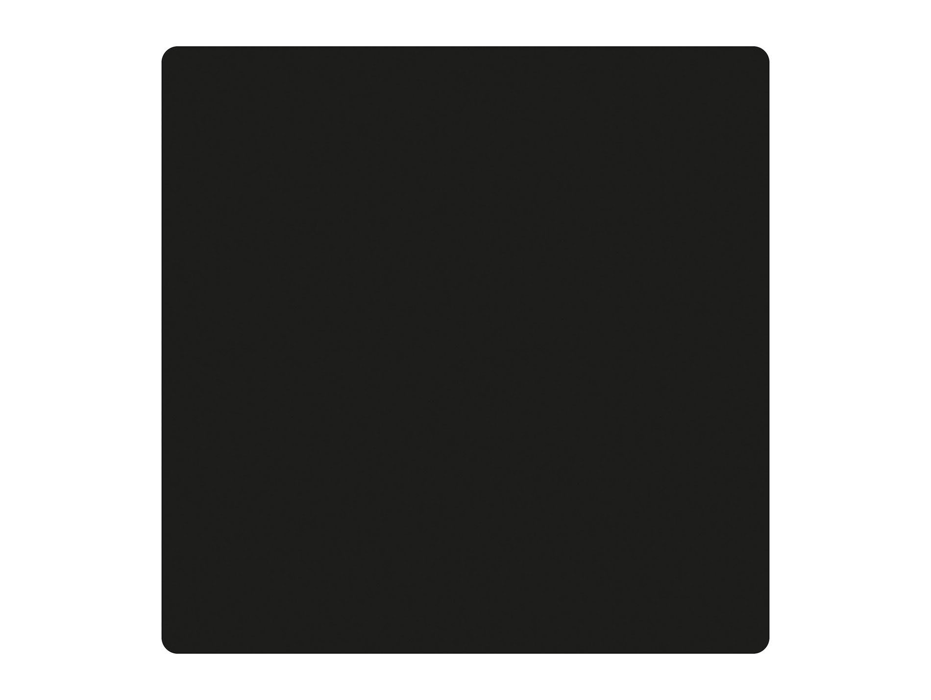 Plaque de sol carree noire 75x75 acier