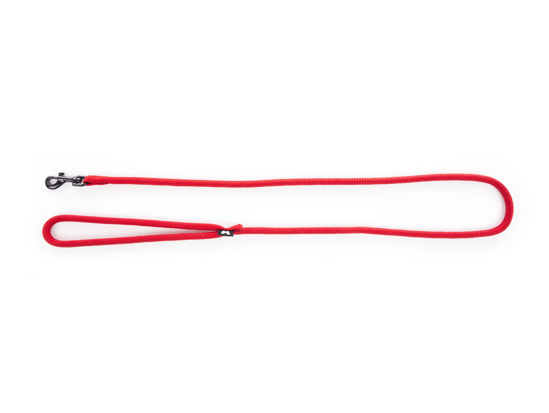 Laisse nylon ronde pour chiens MARTIN SELLIER l.13mm L.1m rouge