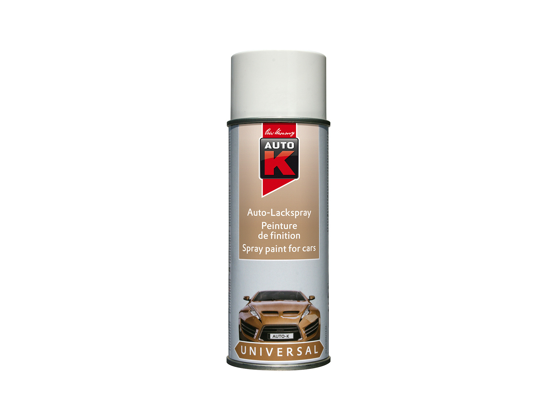 Peinture en spray de finition Blanc Brillant 400ml.