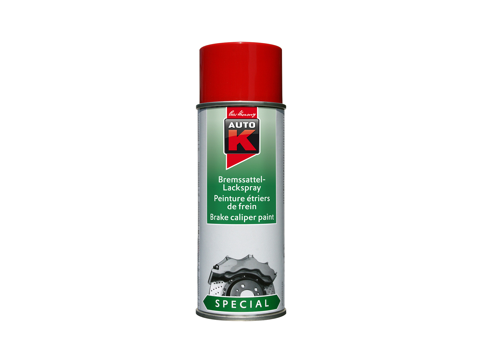 Peinture en spray pour étrier de freins Rouge 400ml