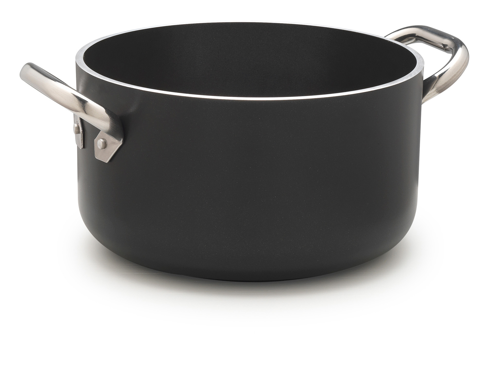 Faitout AL BLACK anti-adhésif induction Ø24cm