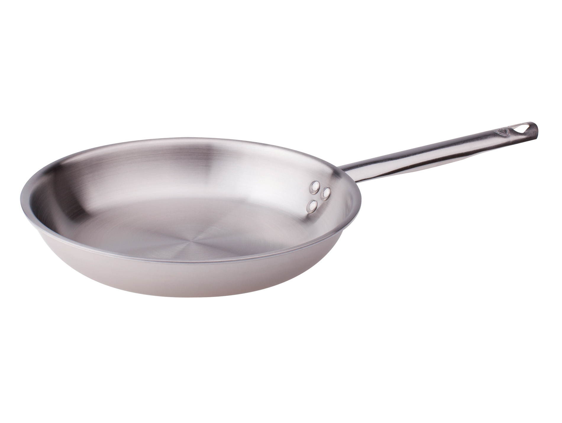 Poêle aluminium inox Ø28cm