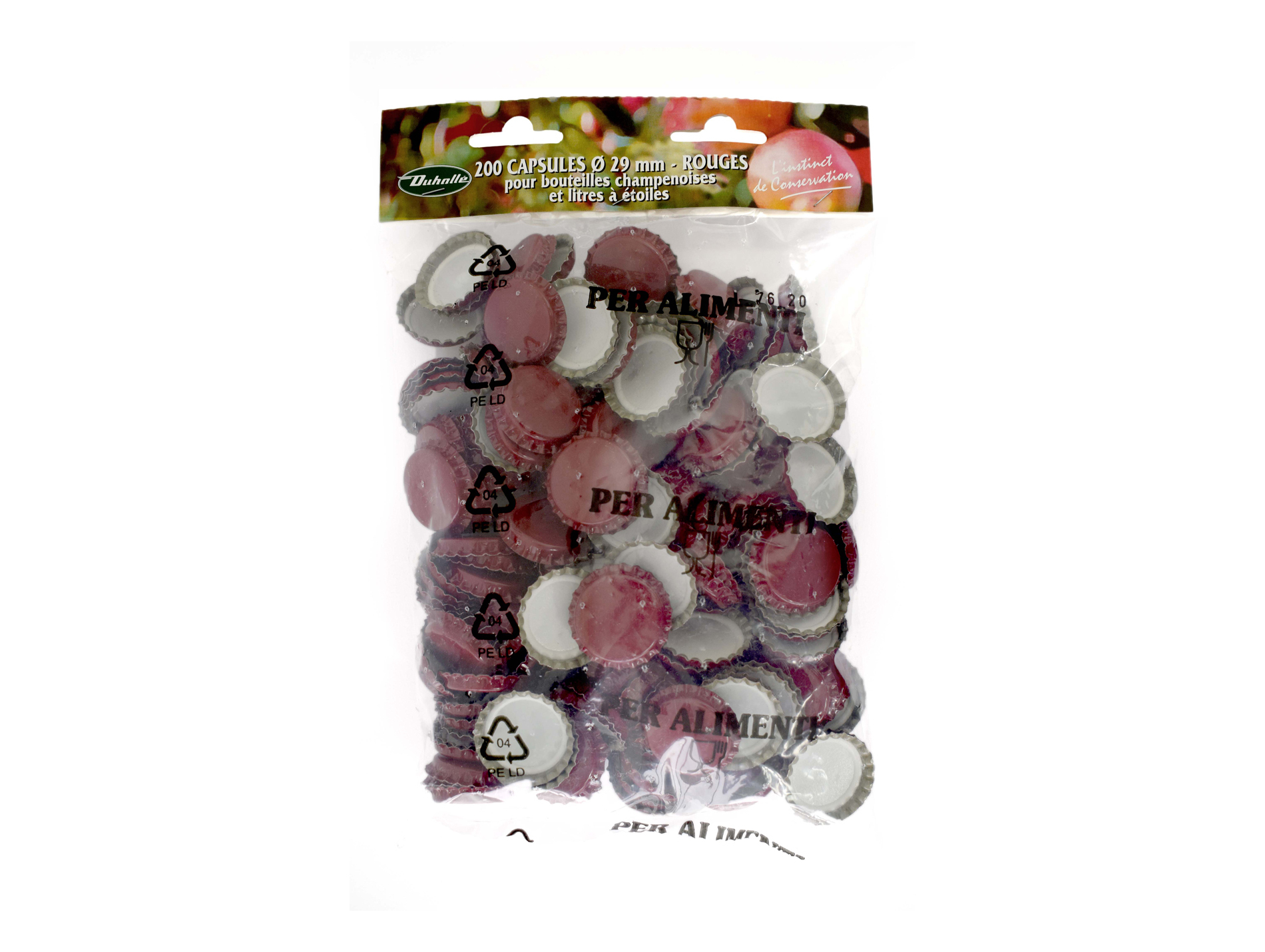 Capsule pour bouteille champenoise Ø29mm x200 or
