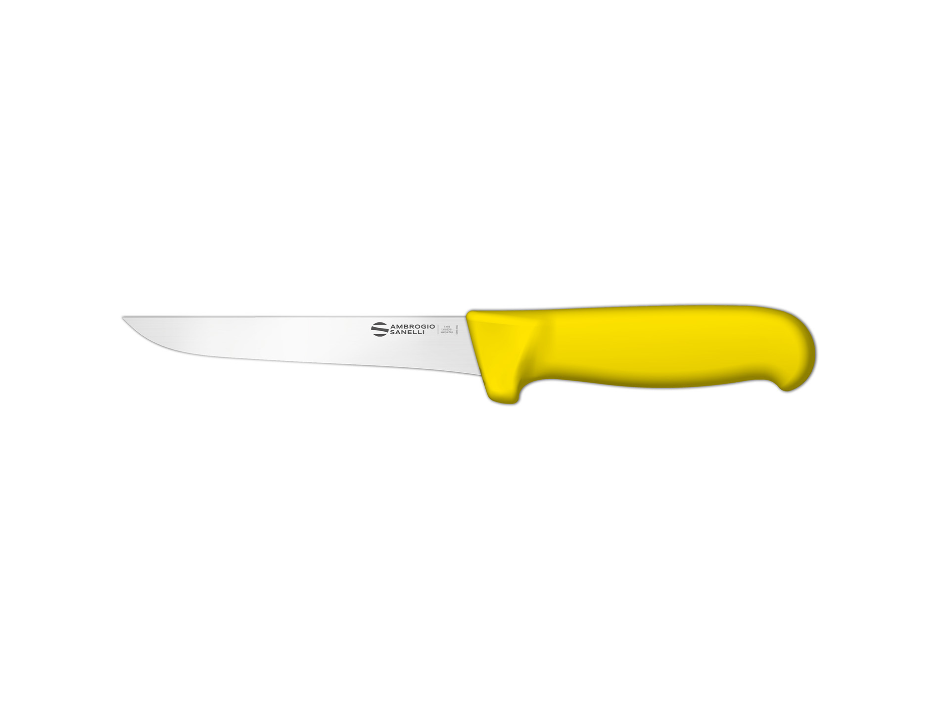 Couteau à désosser SANELLI AMBROGIO Jaune L.16cm