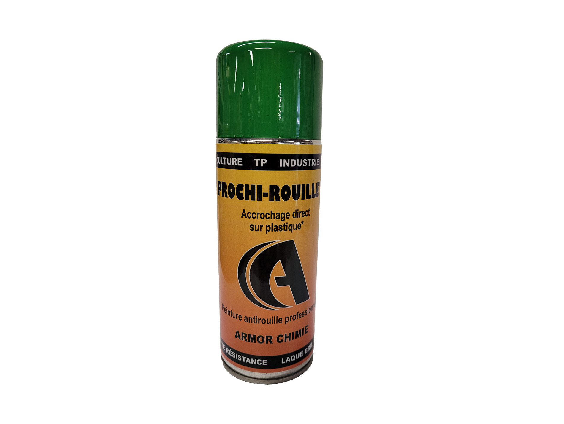 Peinture antirouille aérosol PROCHIROUILLE Vert Deutz 1601 400ml