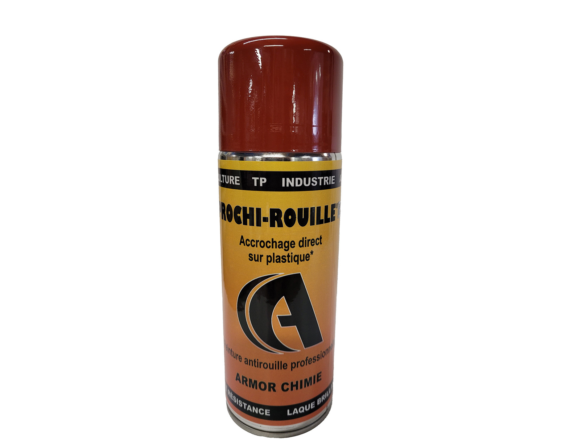 Peinture antirouille aérosol PROCHIROUILLE Terre cuite 1302 400ml