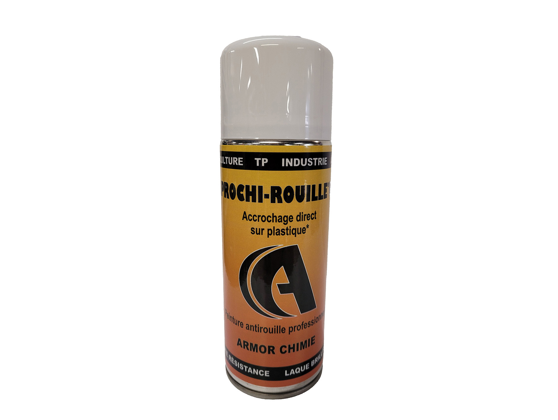 Peinture antirouille aérosol PROCHIROUILLE Blanc 9016 400ml