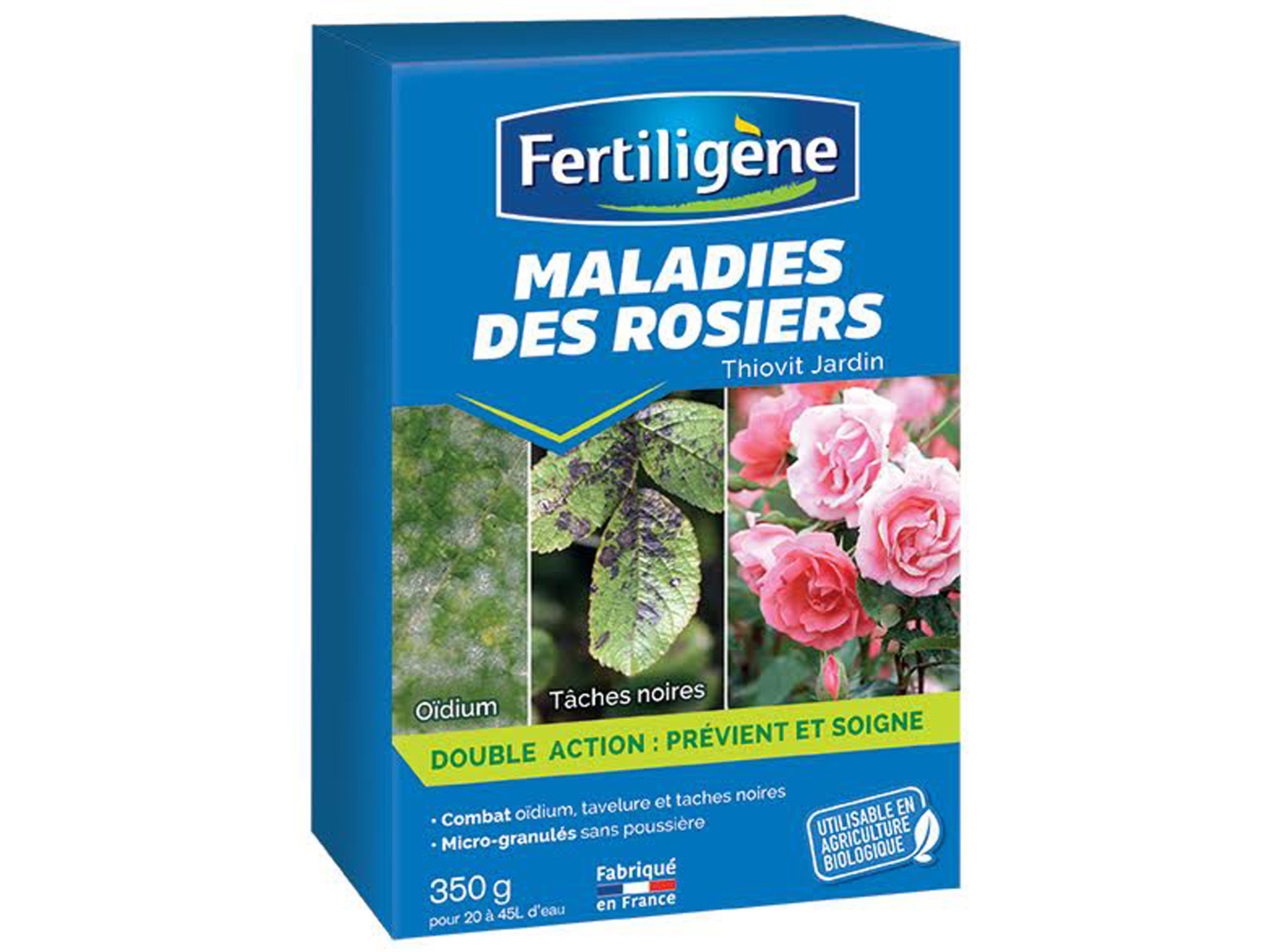 Anti maladies FERTILIGENE rosiers 350g