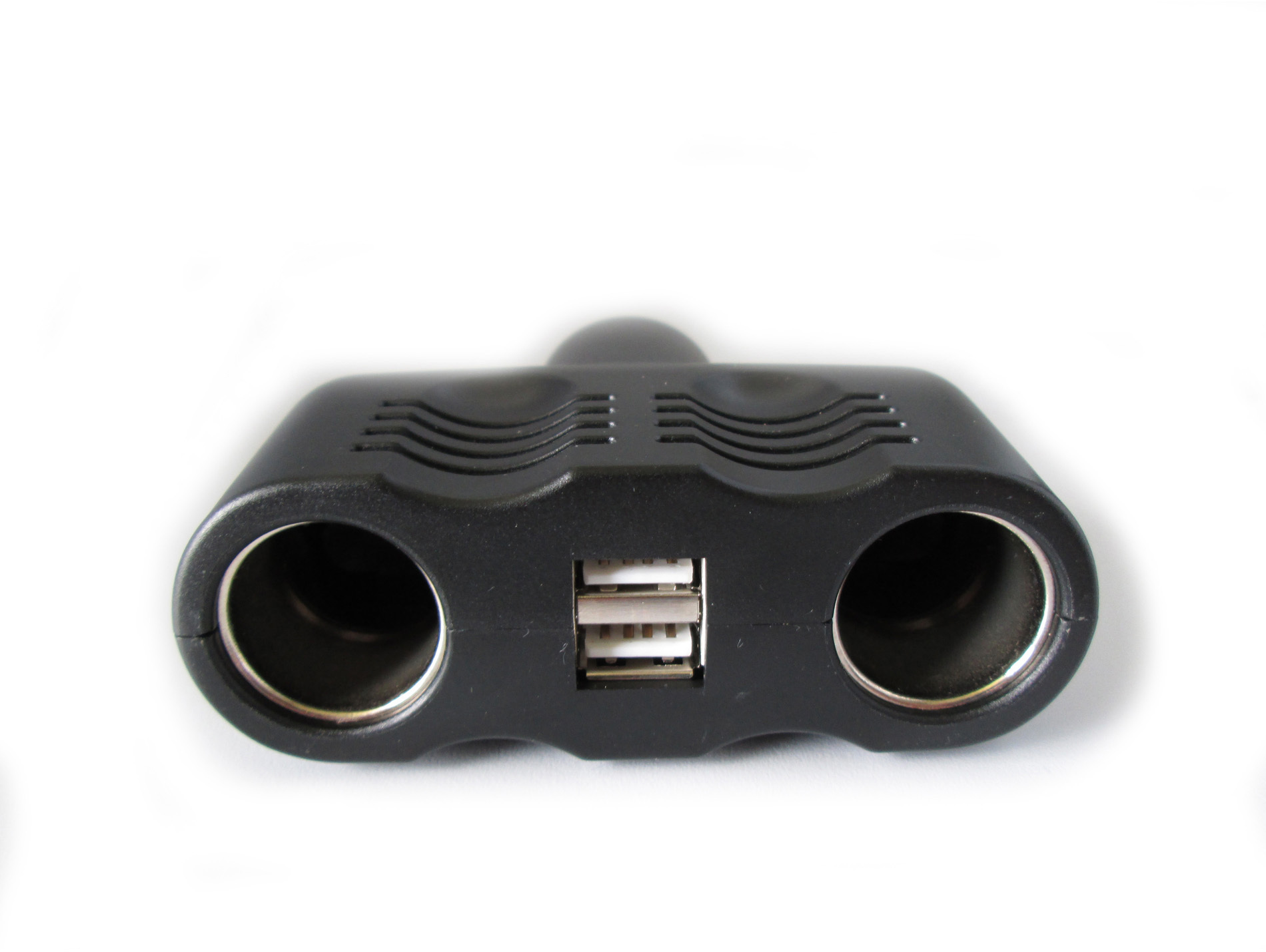 Adaptateur 12V 2 allume cigare + 2 USB