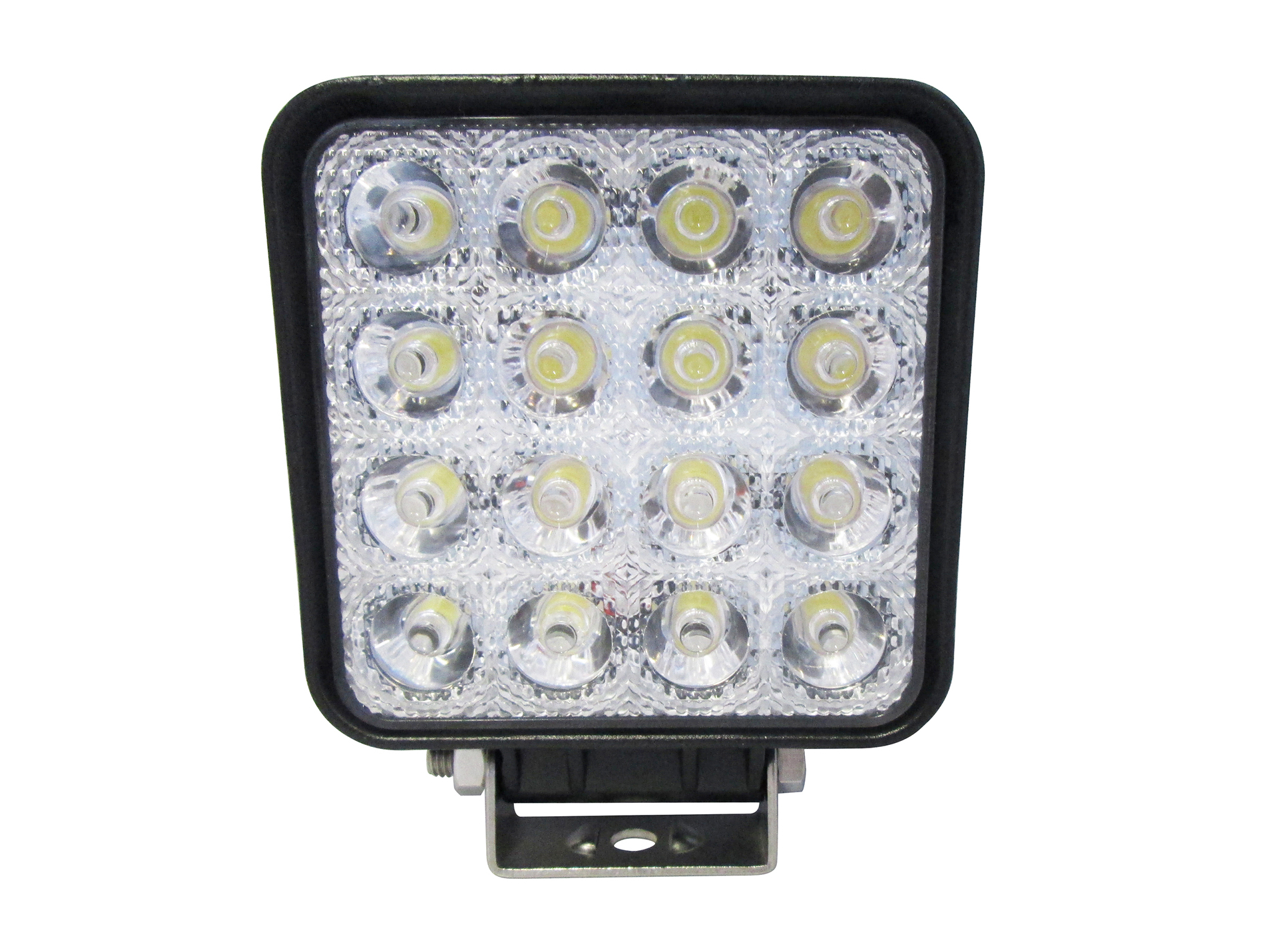 Phare leds carré 3000LM 10-30V 110x72x126mm