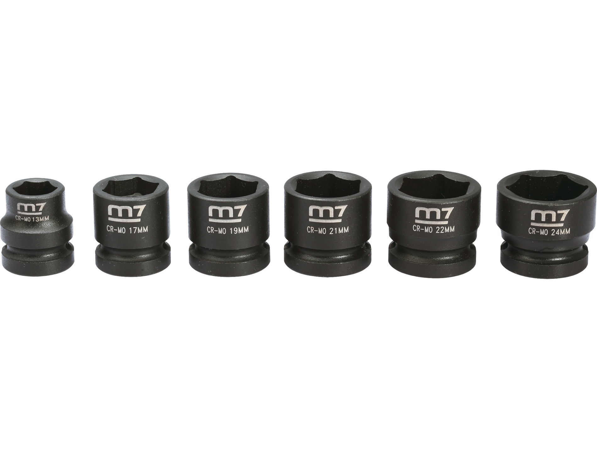Douilles clé à choc 1/2" X6