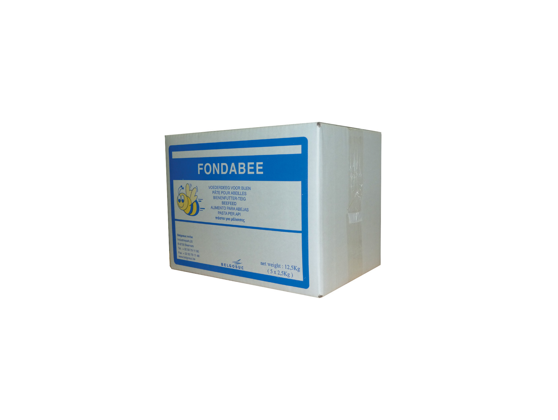 Pate de nourrissement Fondabee 5x2,5kg