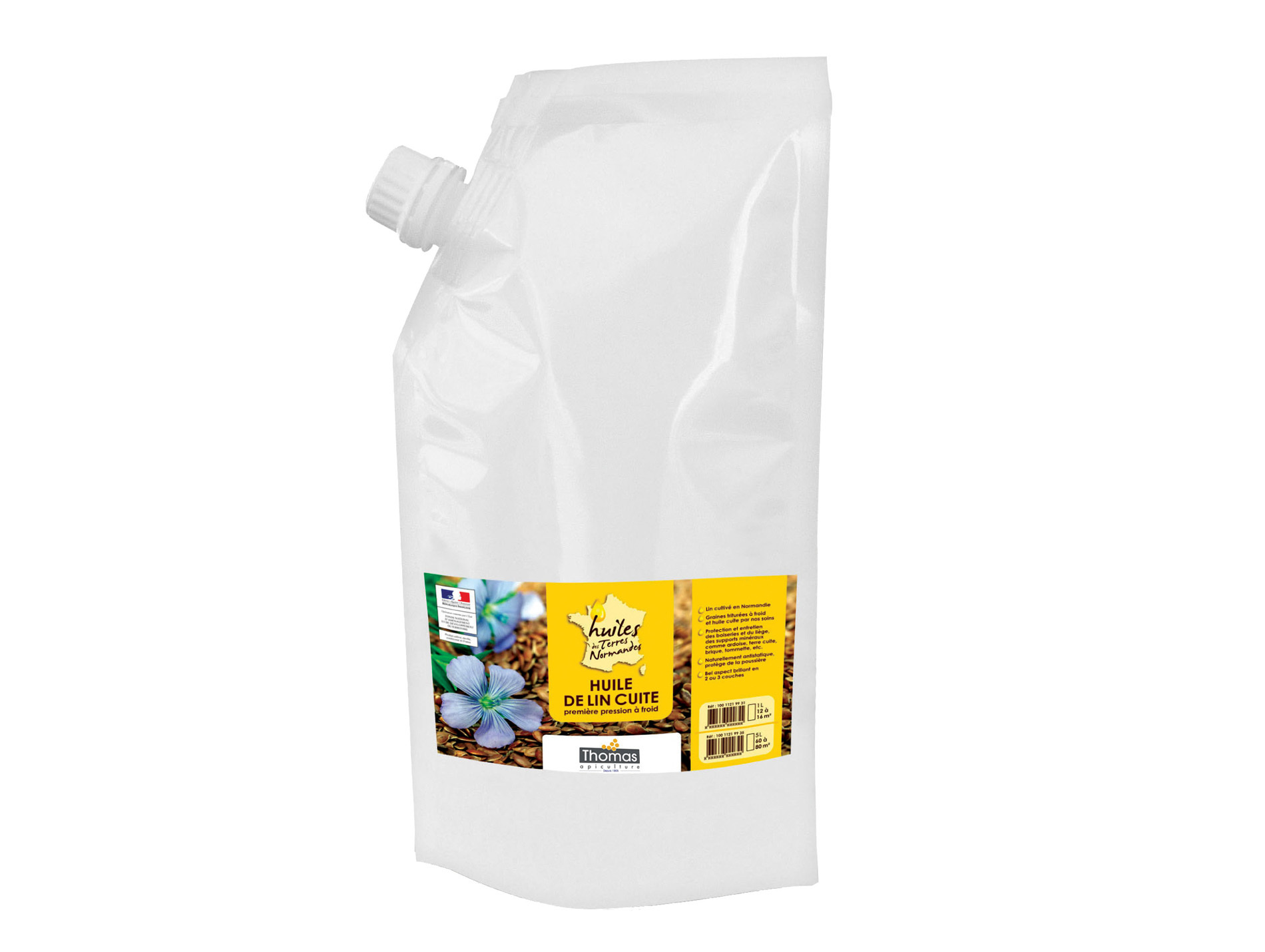 Huile de lin cuite 1L