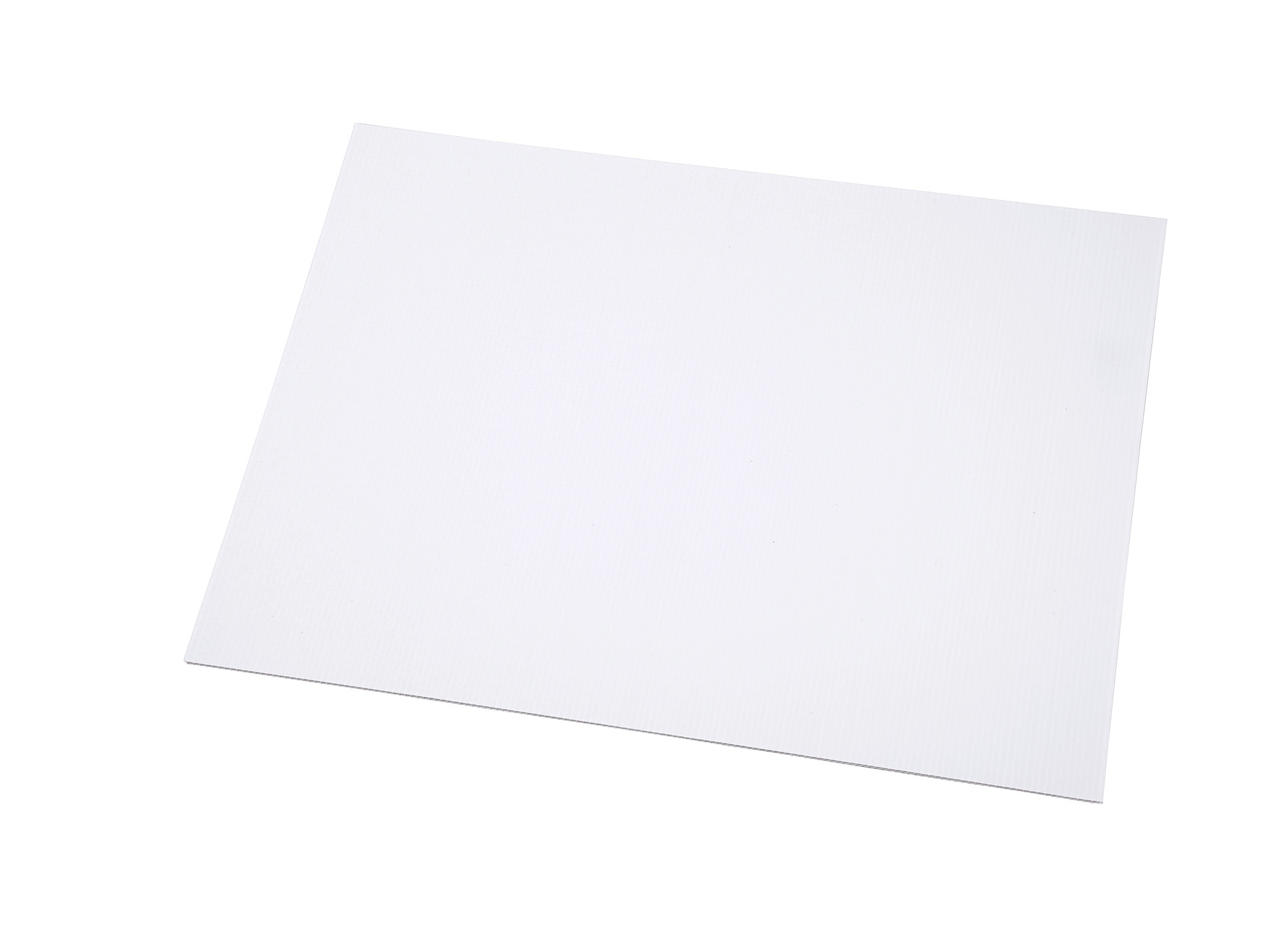 Plaque pour plateau de fond plastique