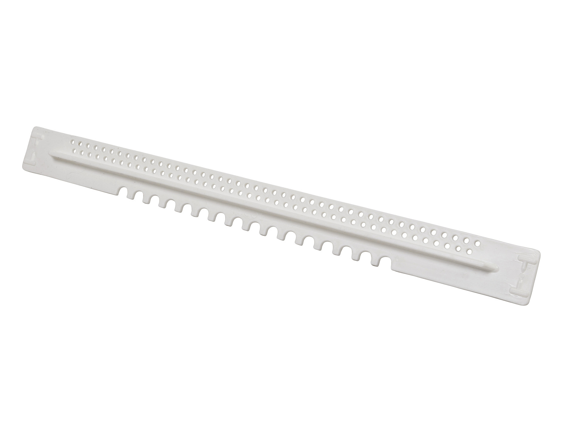 Porte d'entrée pour plateau PVC blanc
