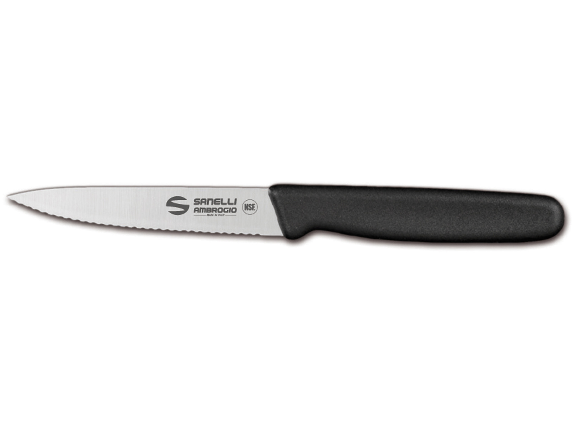 Couteau office lame dentée 9cm