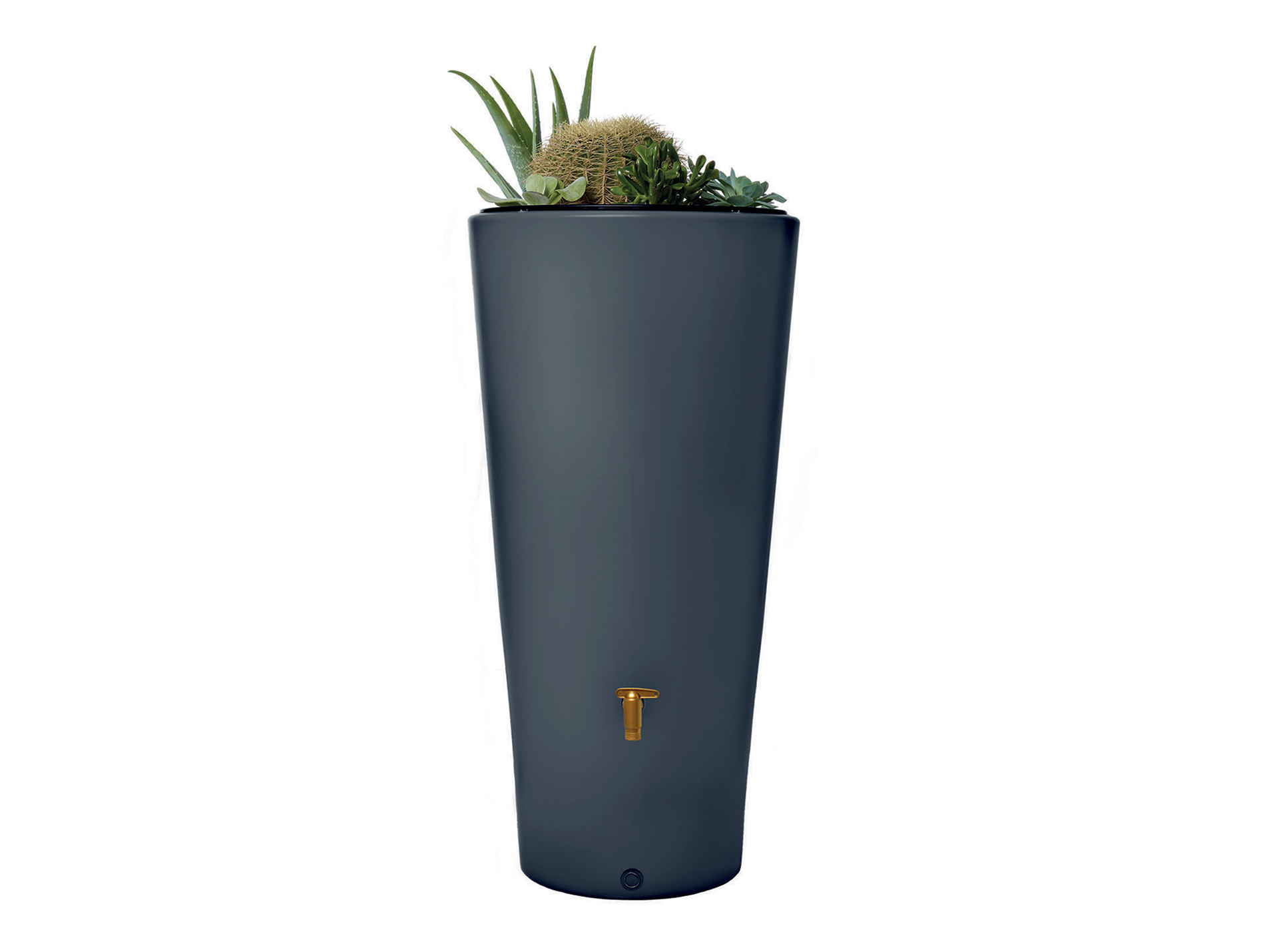 Récupérateur d'eau Vaso 2en1 220L graphite