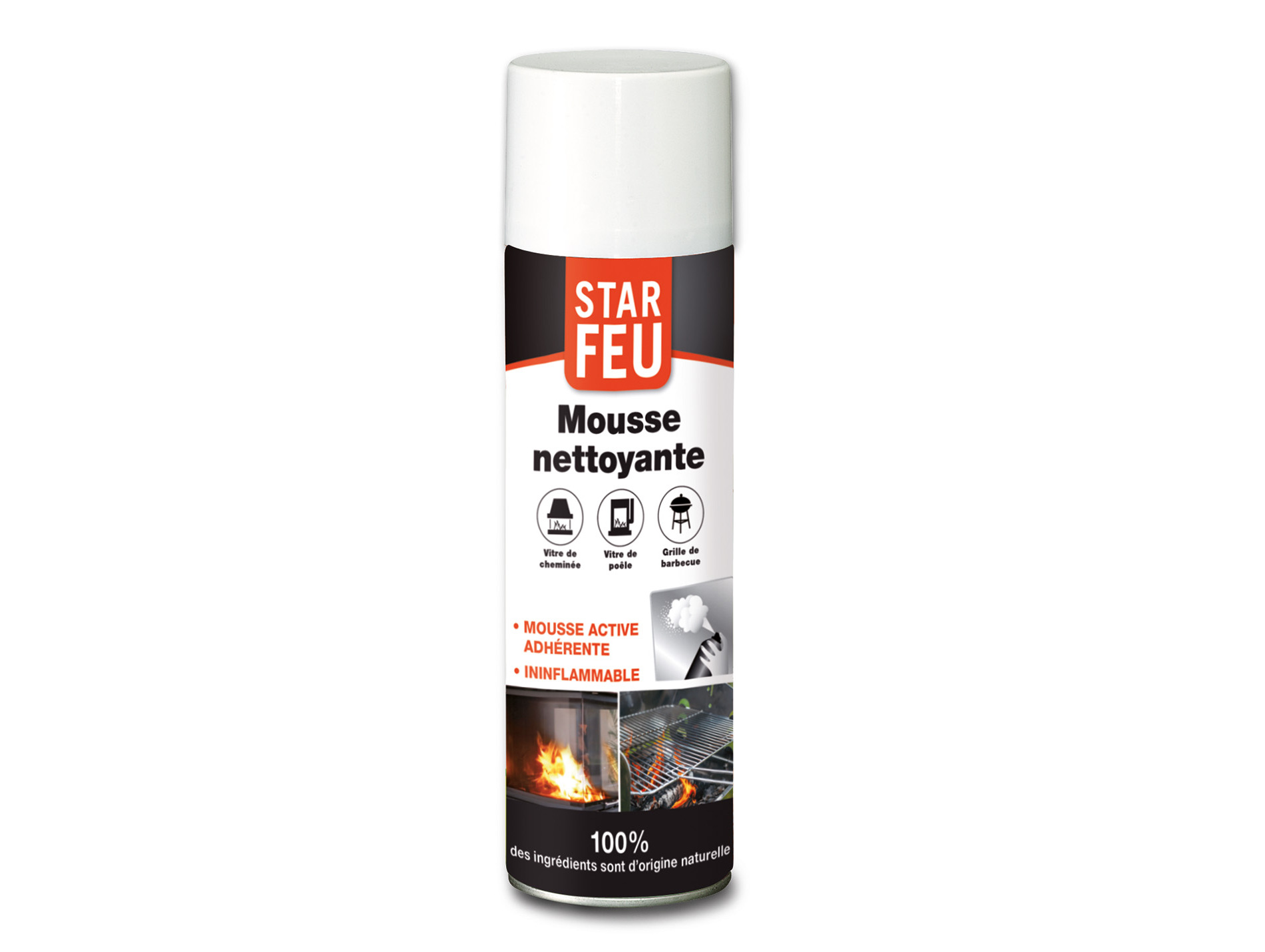 Mousse nettoyante insert et poêle 400ml