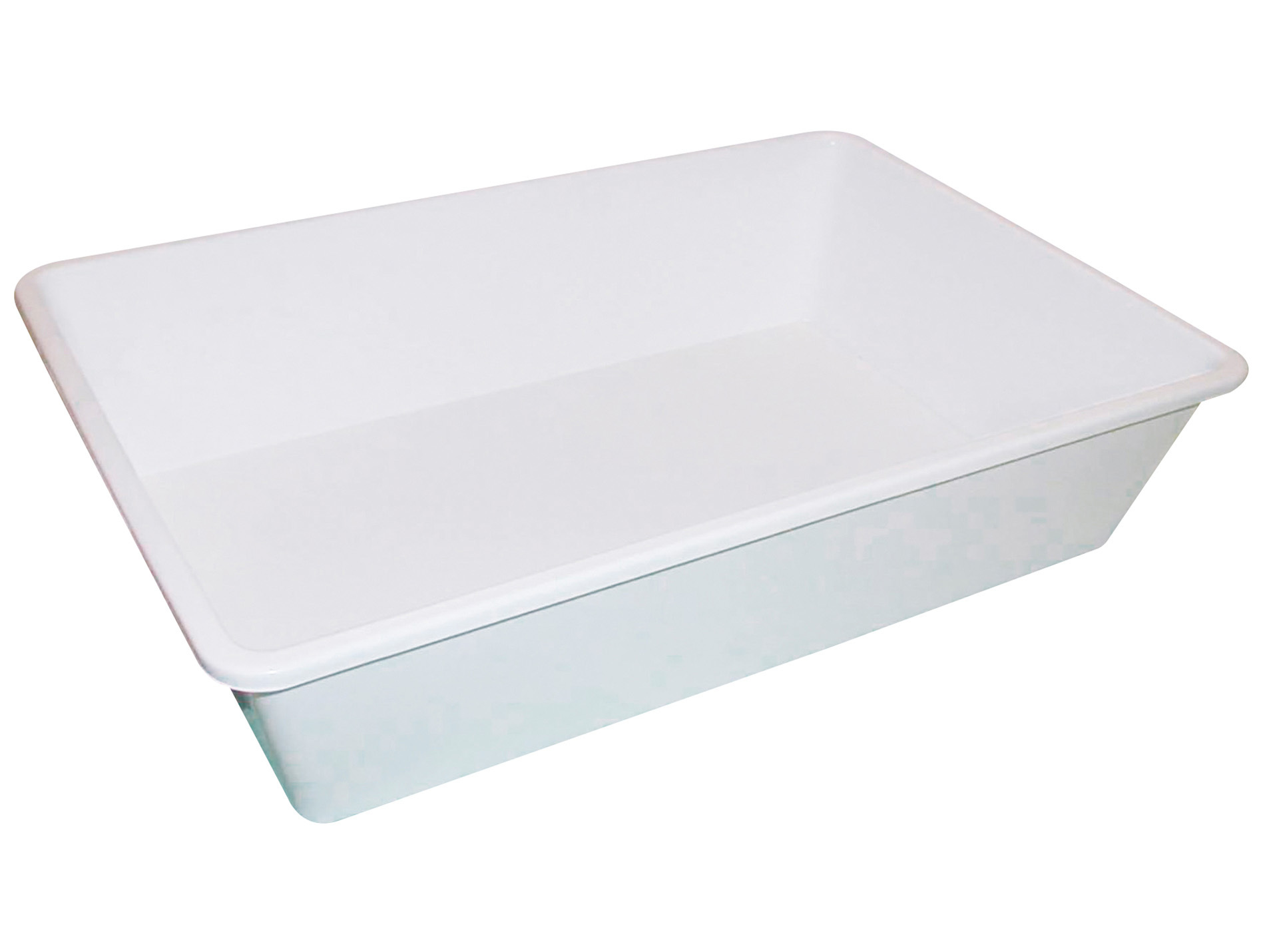 Bac alimentaire blanc 20L
