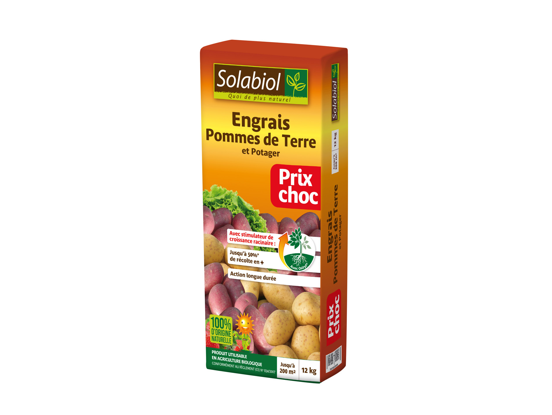 Engrais naturel pomme de terre SOLABIOL12kg