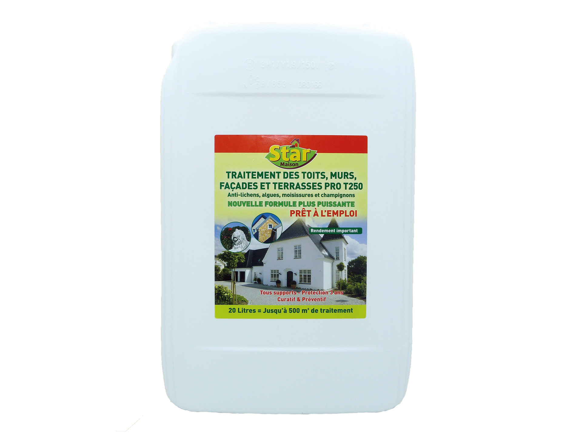 Traitement STAR MAISON Anti dépôts verts T250 20L