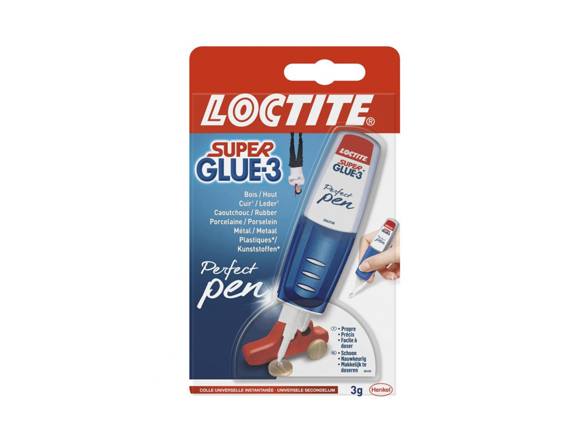 Superglue-3 LOCTITE Perfect pen en gel 3g