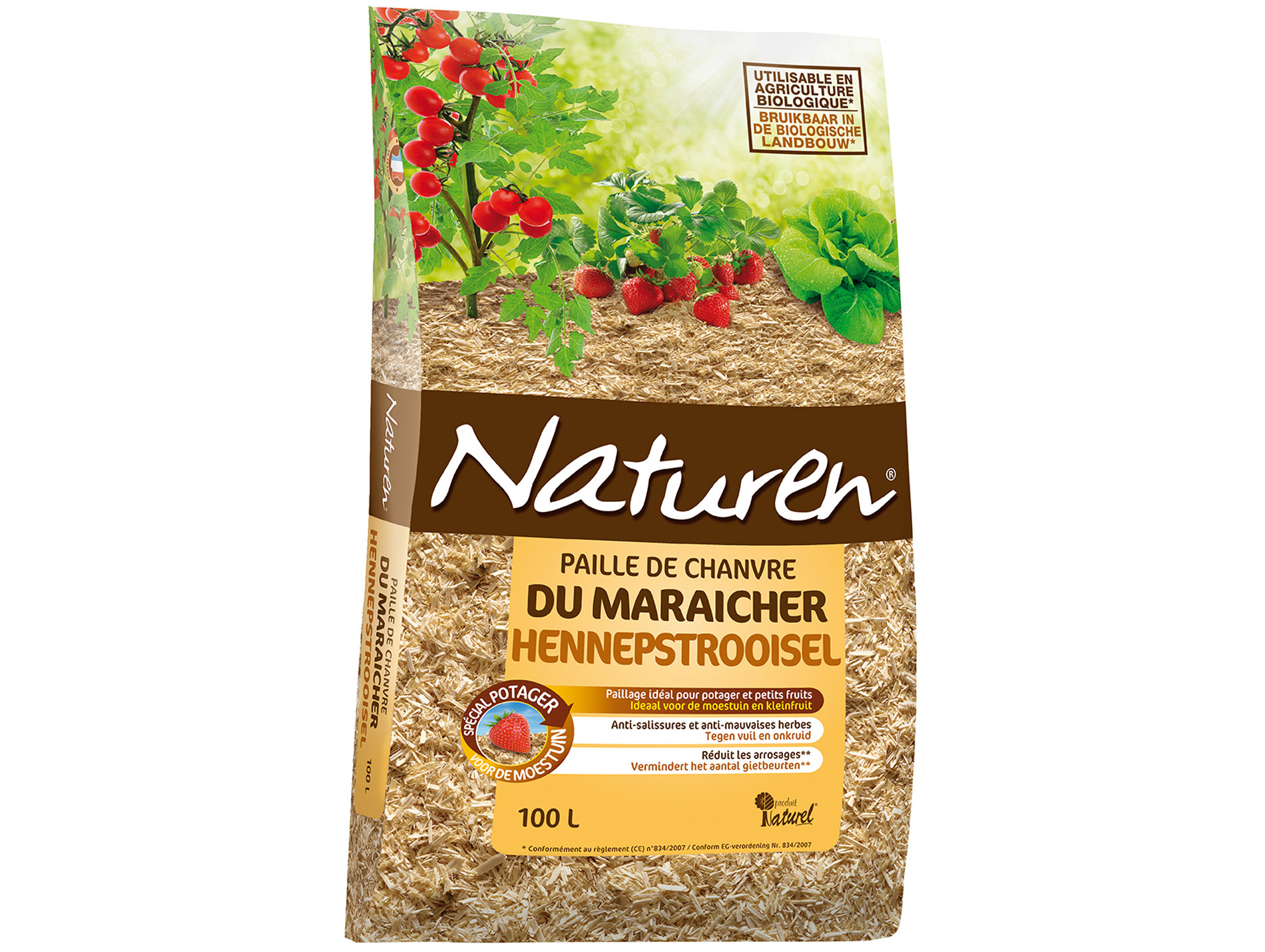 Paillis de chanvre 100L