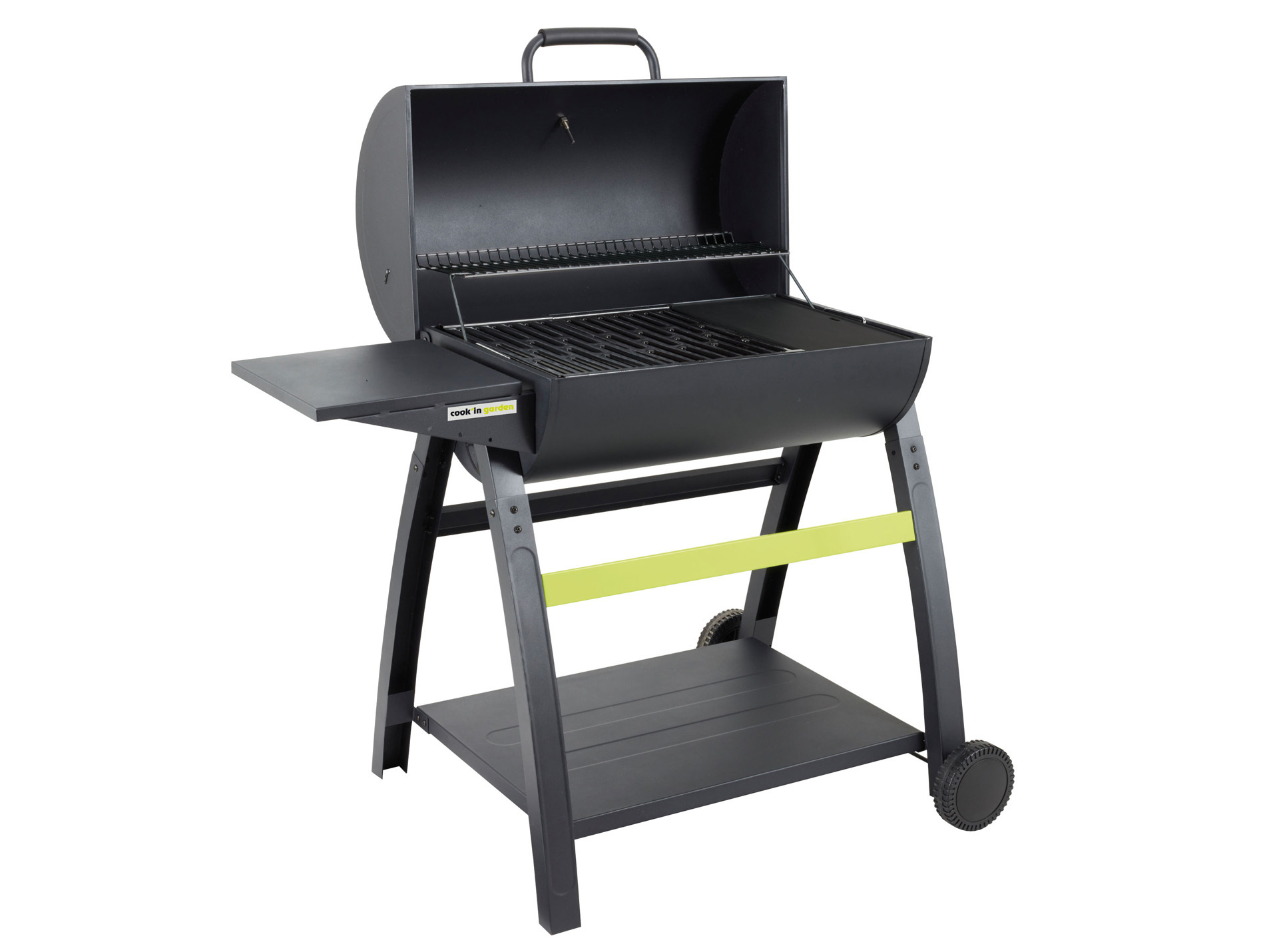Barbecue charbon grill et plancha COOK'IN GARDEN Tonino 70