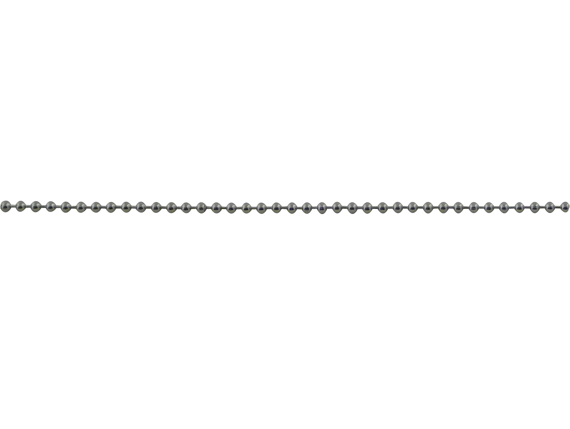Chaîne boule laiton chromé ø3,2mm 1m