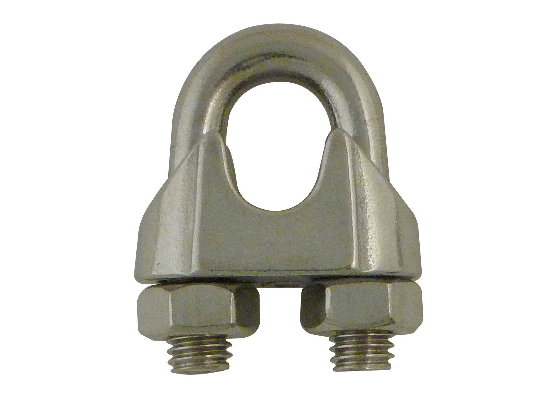 Serre câble étrier acier AISI 316 Ø10mm