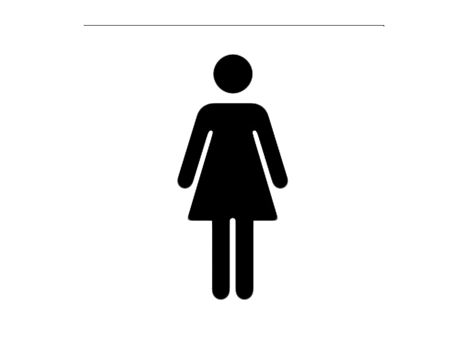 Sticker Toilettes femmes