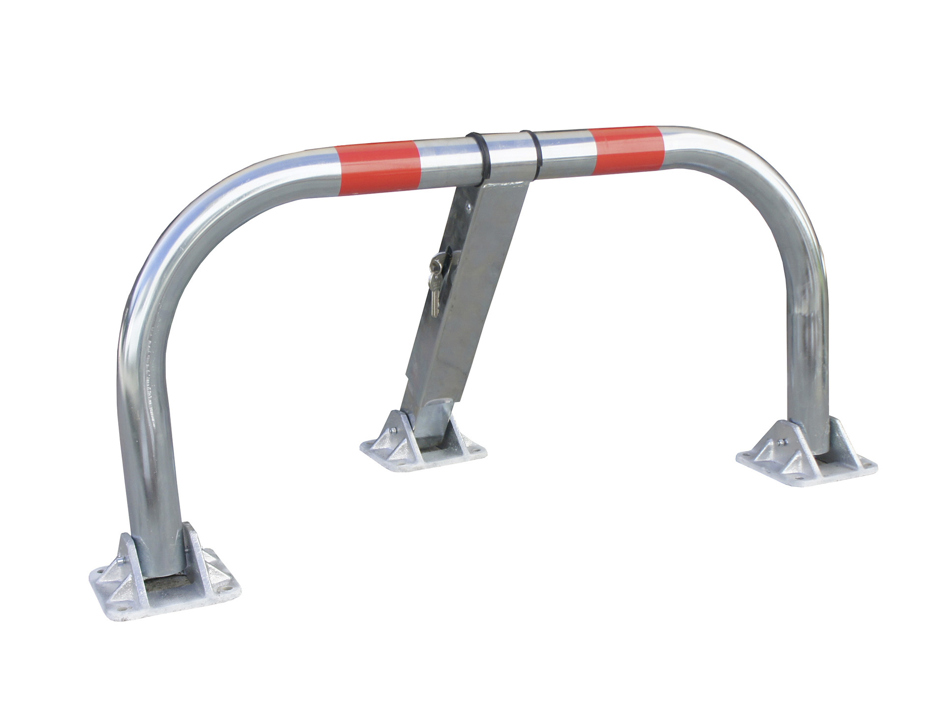 Barrière parking avec cylindre