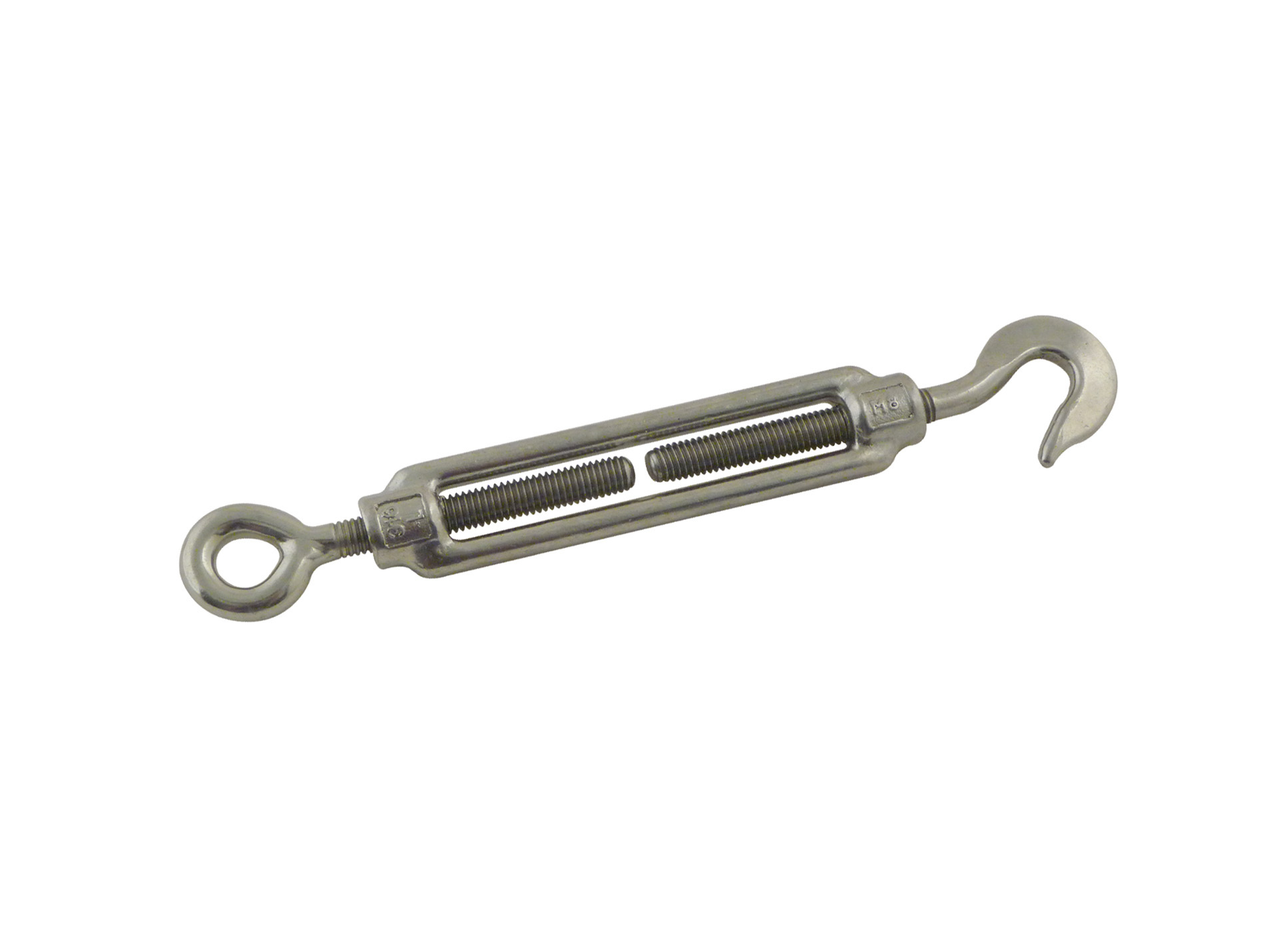 Tendeur à cage inox AISI 31 1 oeil / 1 crochet ø4mm