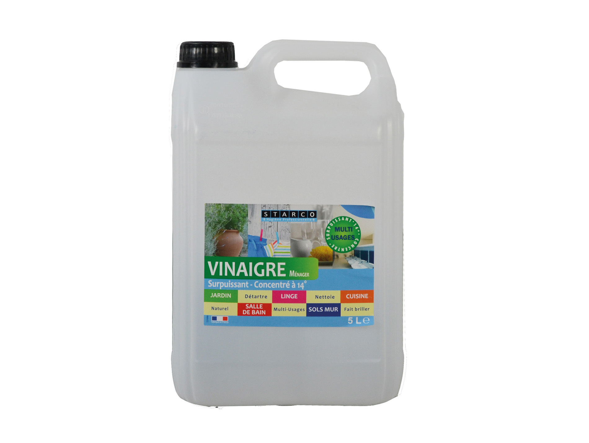 Vinaigre ménager 14° Starco 5L