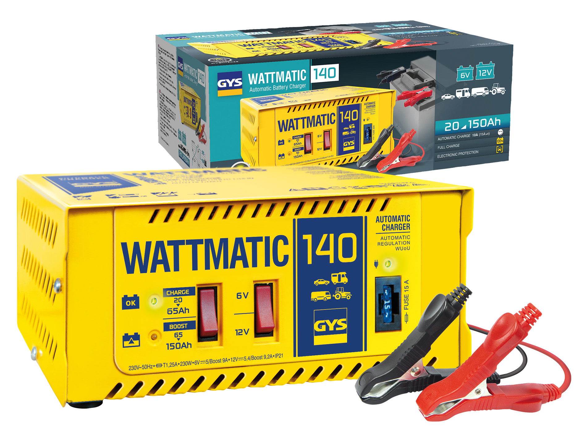 Chargeur de batterie GYS Wattmatic 140