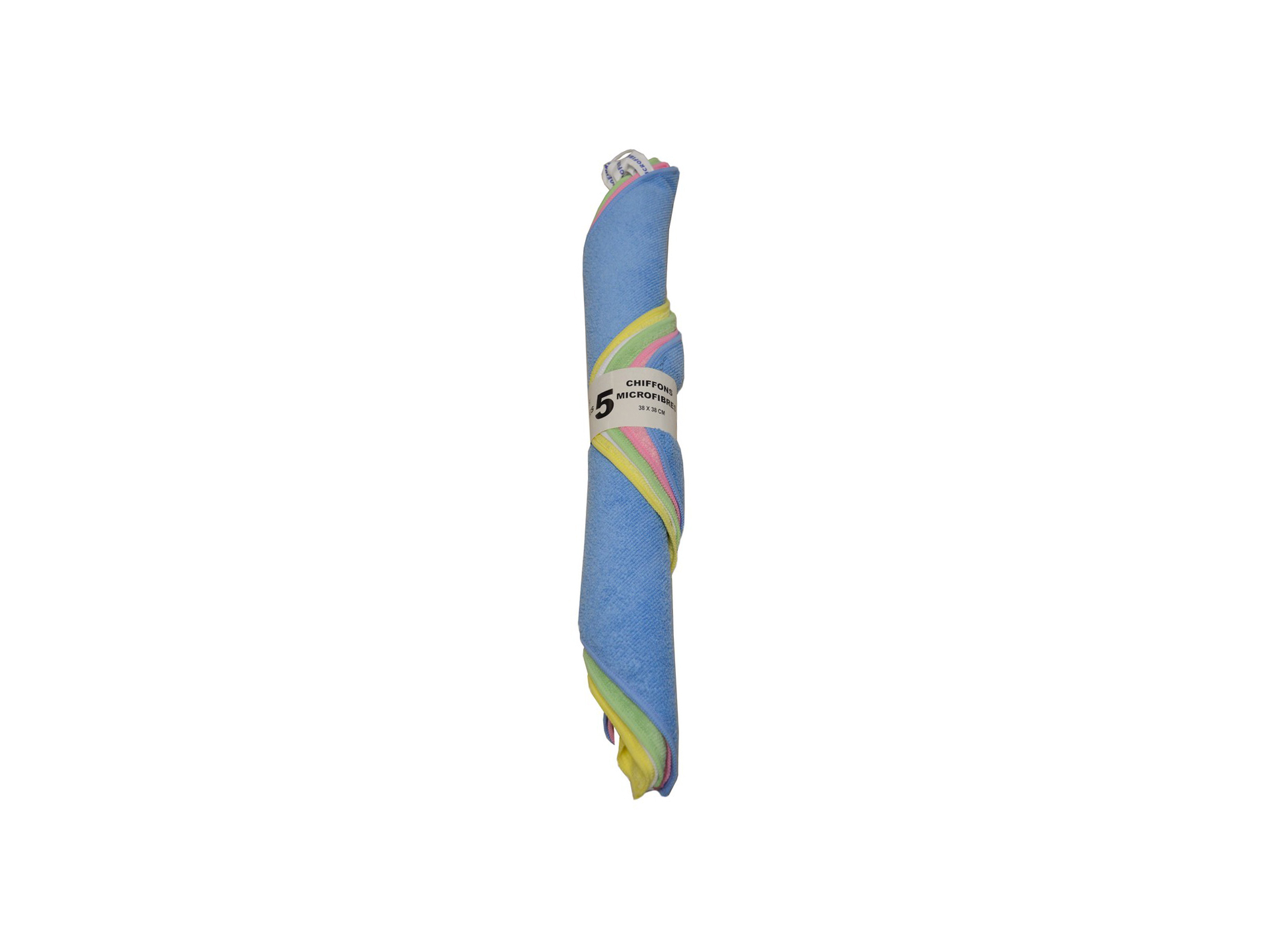 Lot de 5 microfibres 38x38cm