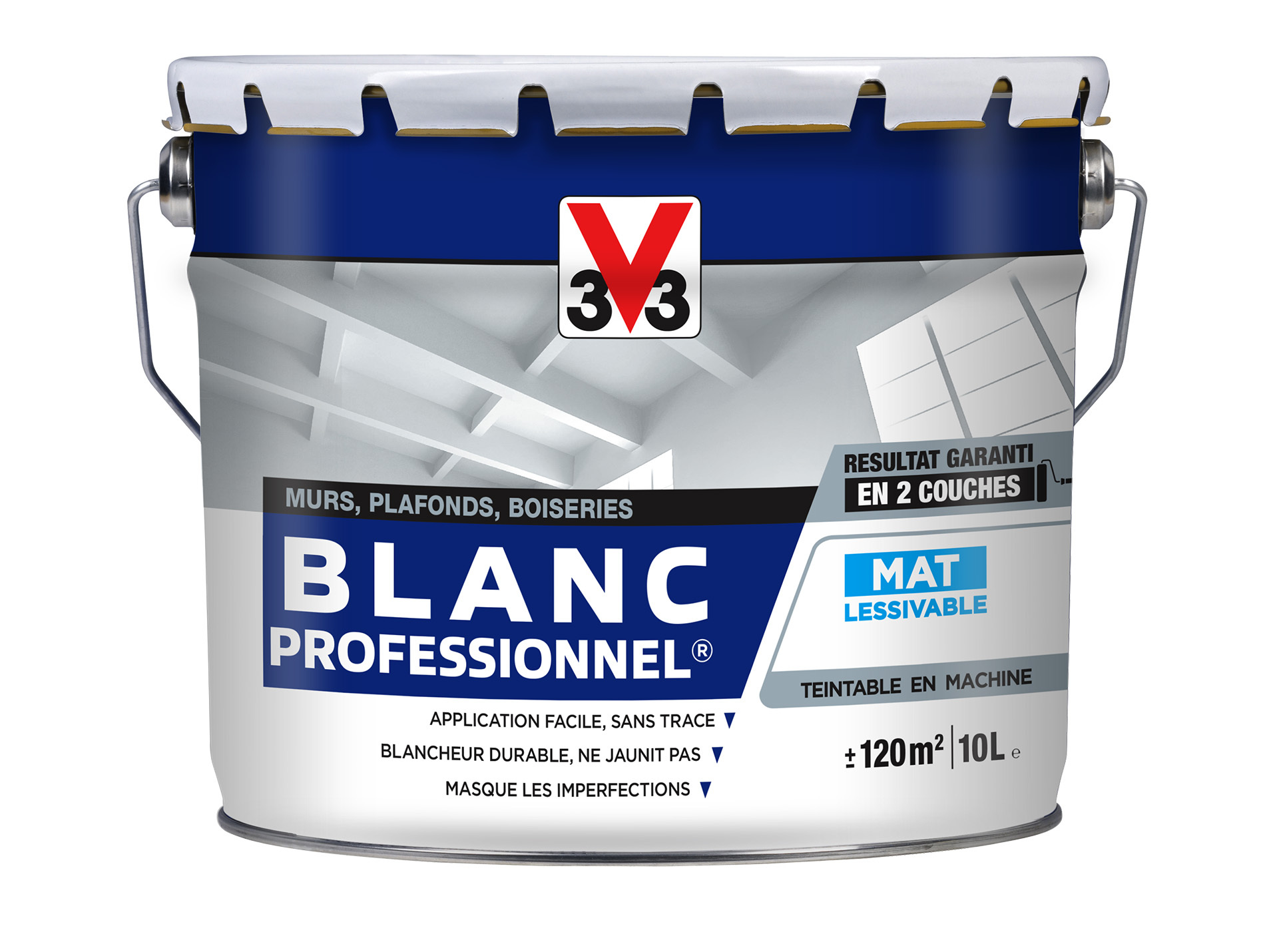 Peinture intérieure V33 Professionnel blanc mat 10L