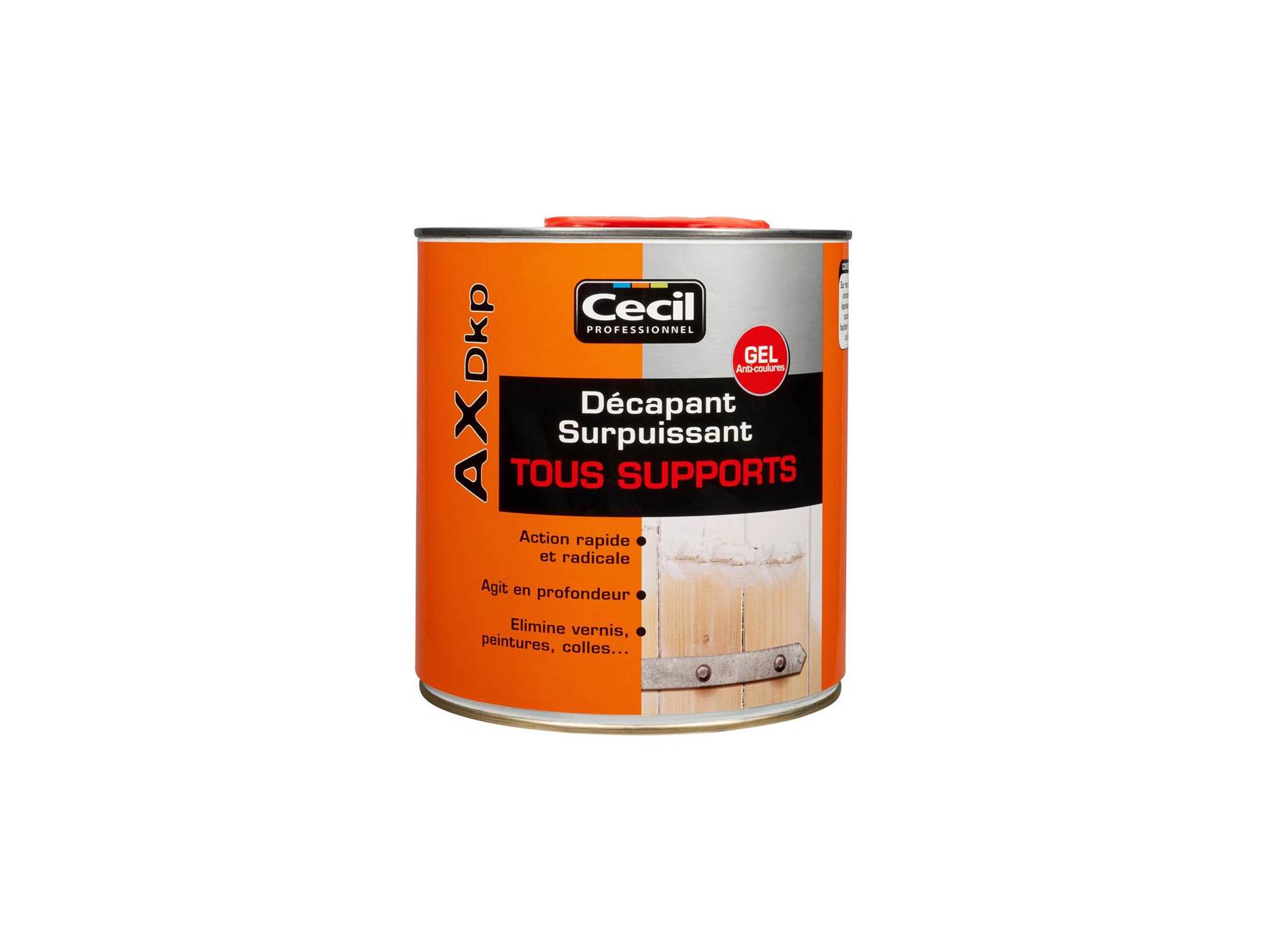 Décapant gel tous supports V33 AX DKP 2,5L