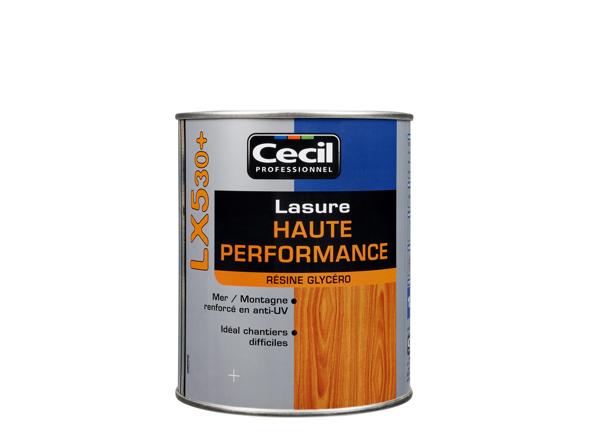 Lasure de finition CECILPRO LX530+ Teck 1L
