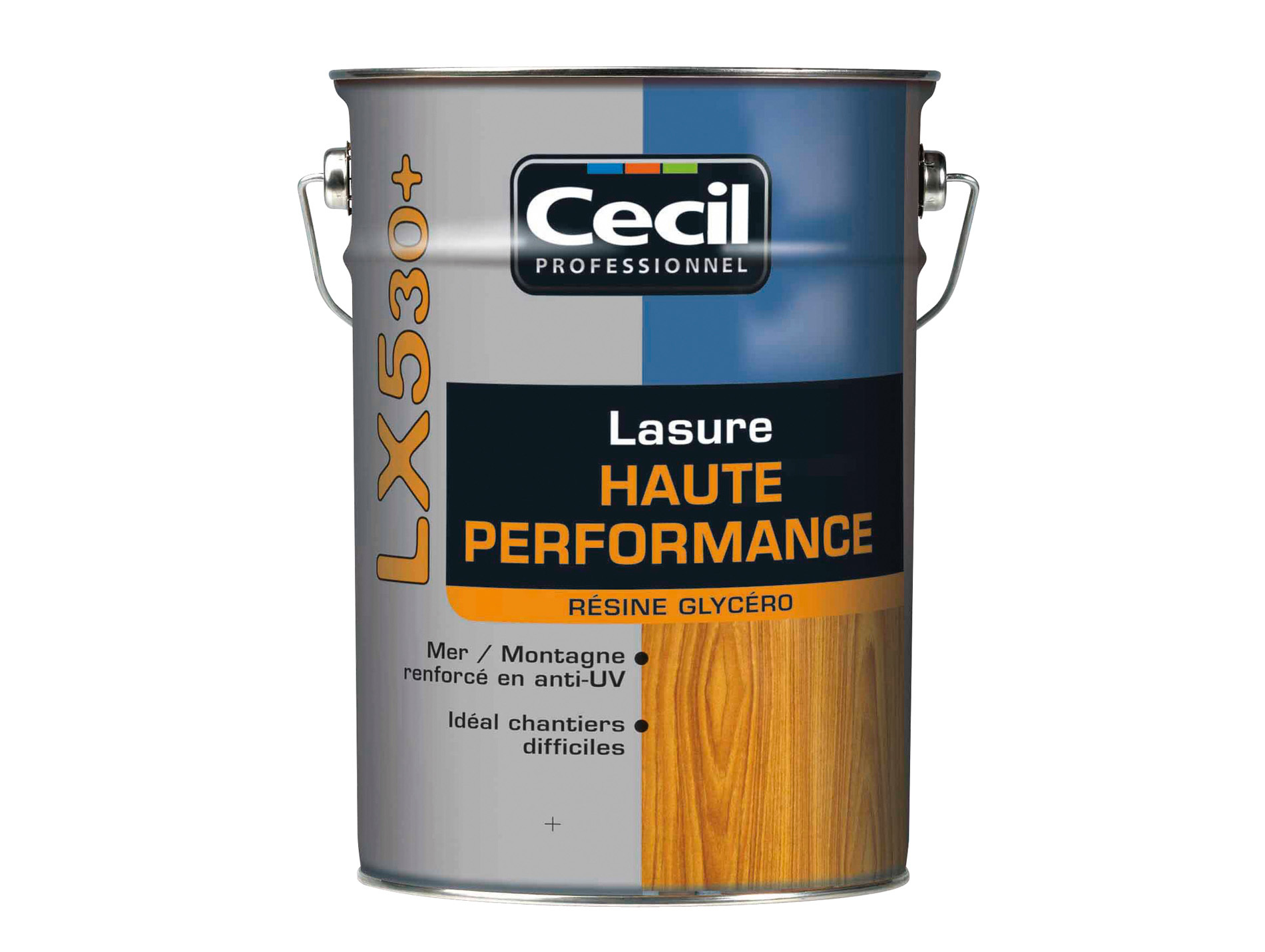 Lasure de finition CECILPRO LX530+ Chêne 5L